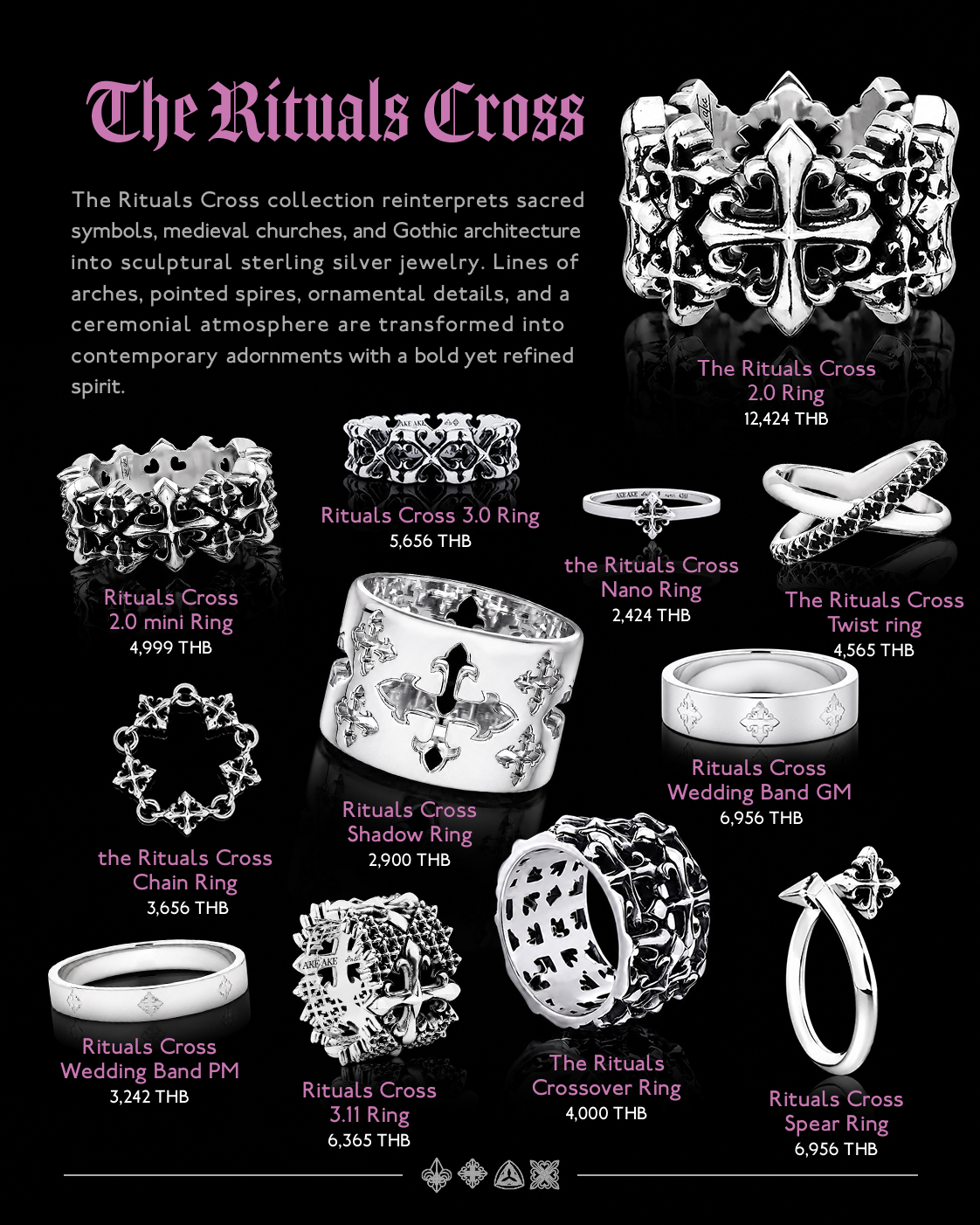 AKE AKE Facebook ad: The Rituals Cross ที่เป็นที่มาของโมทีพคลาสสิกของเอกเอก