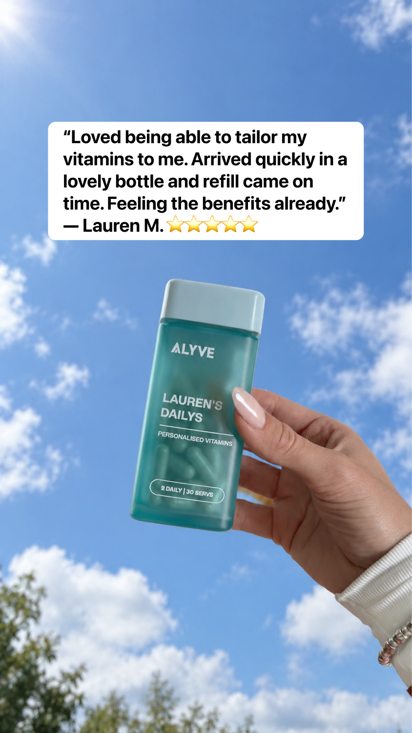 ALYVE Facebook ad: Free UK Shipping