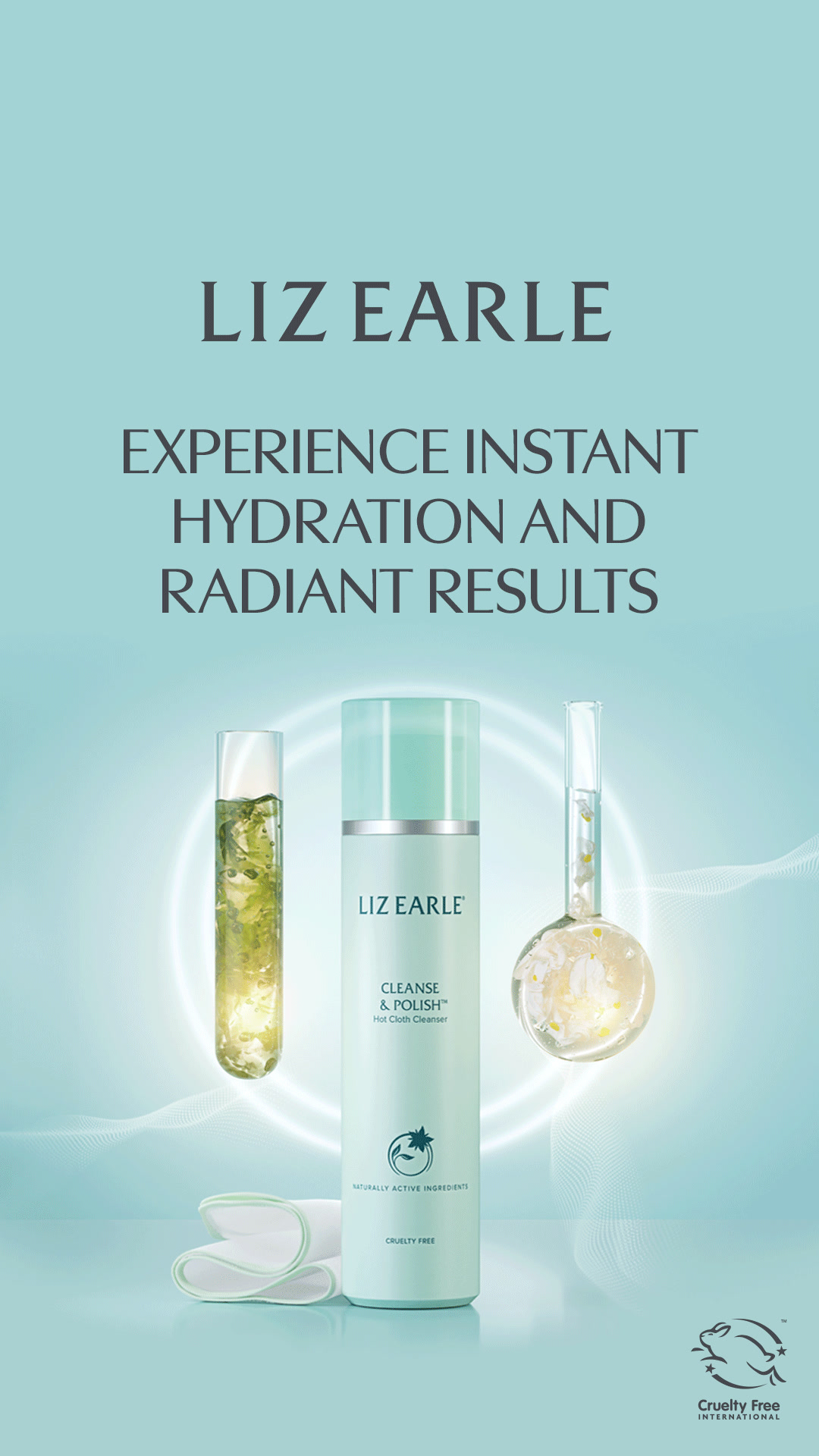 Liz Earle Beauty Co. Facebook ad: Free Delivery On Orders £30+