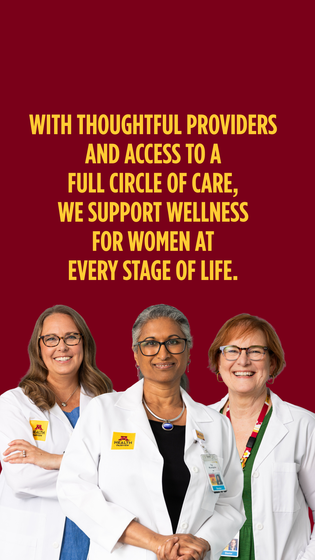 M Health Fairview Facebook ad