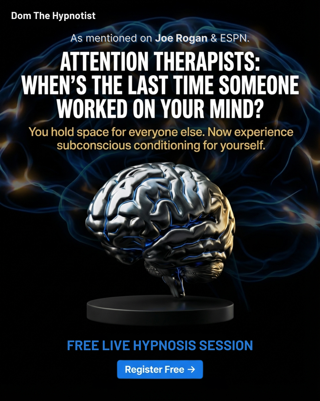 Dom.The.Hypnotist  Facebook ad