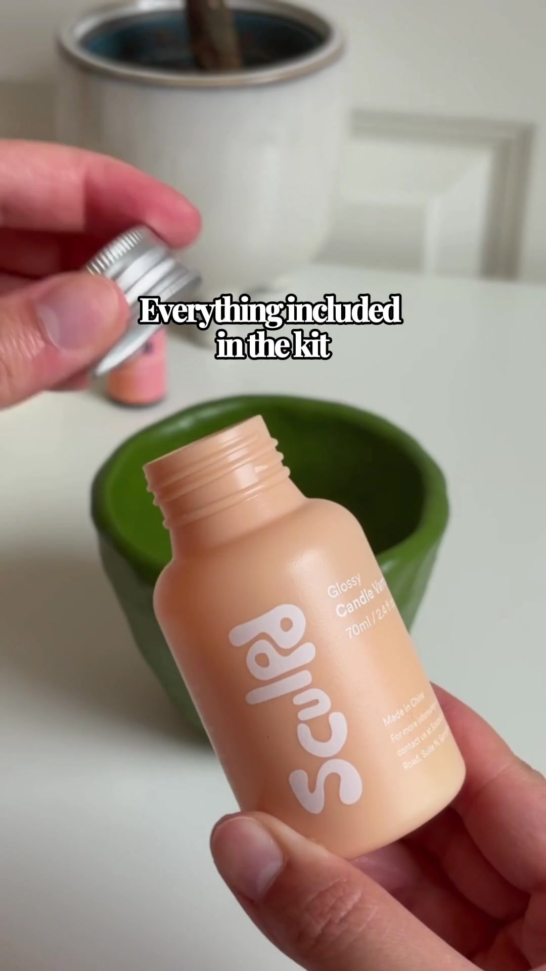 Sculpd Facebook ad: This is what calm feels like.