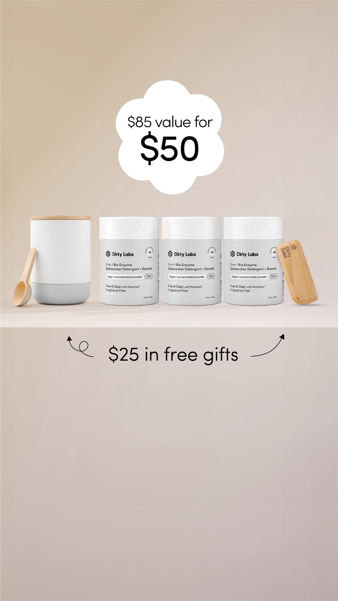 Dirty Labs Facebook ad