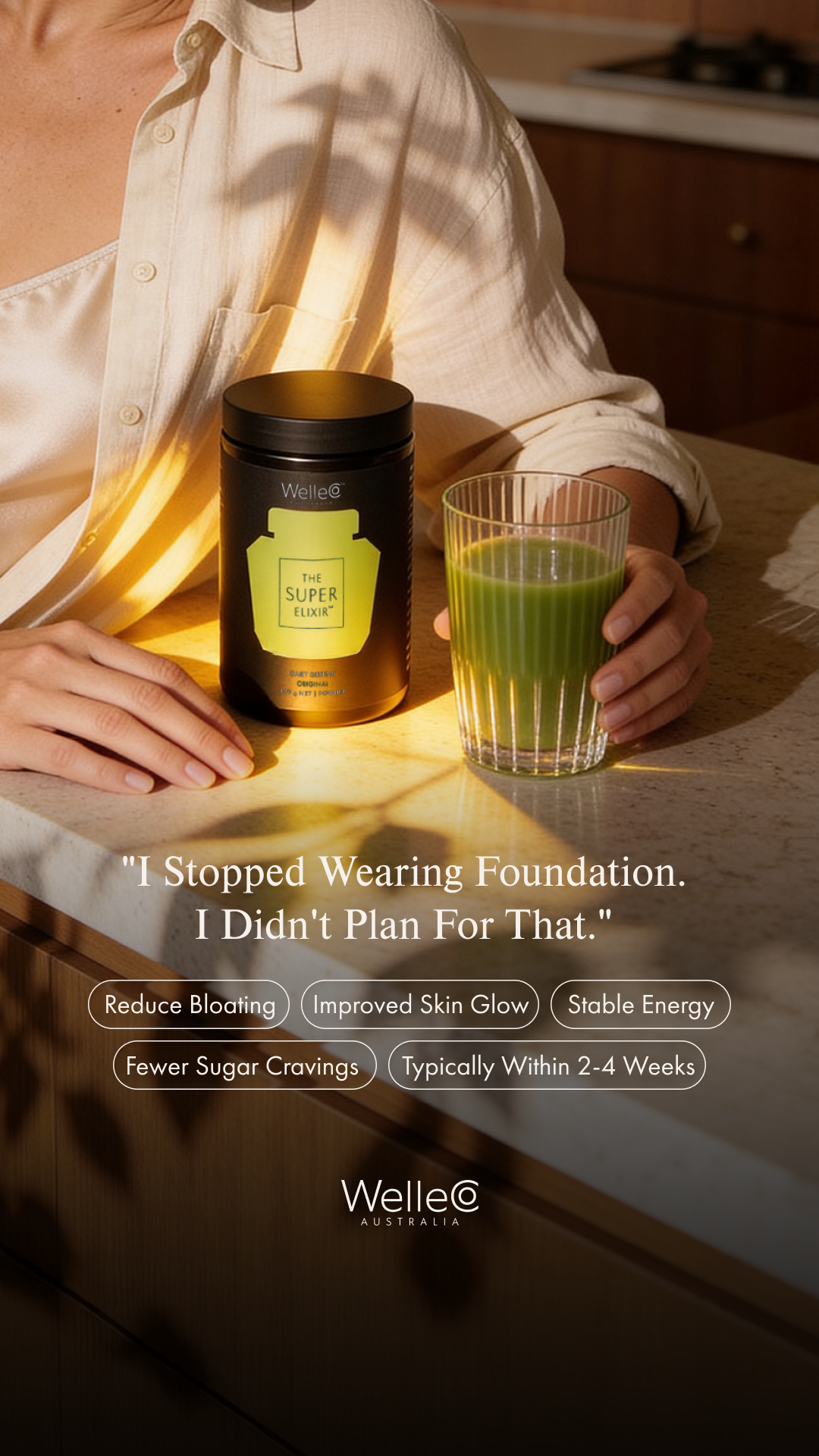 WelleCo Facebook ad