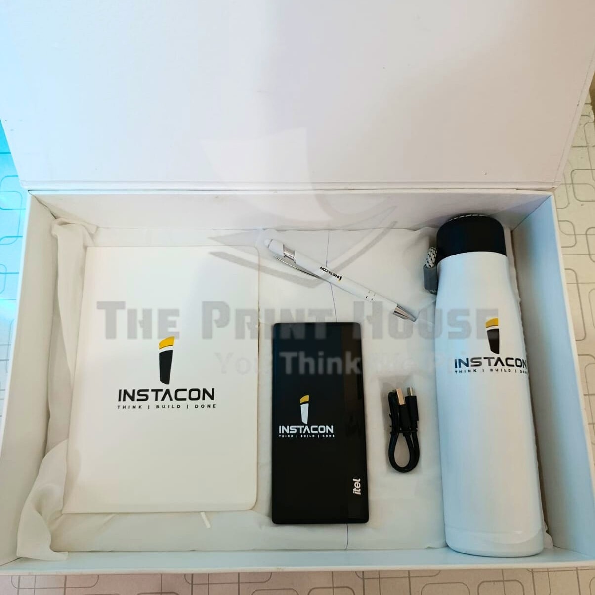 The Print House Facebook ad: Looking for premium corporate gift boxes that leave…