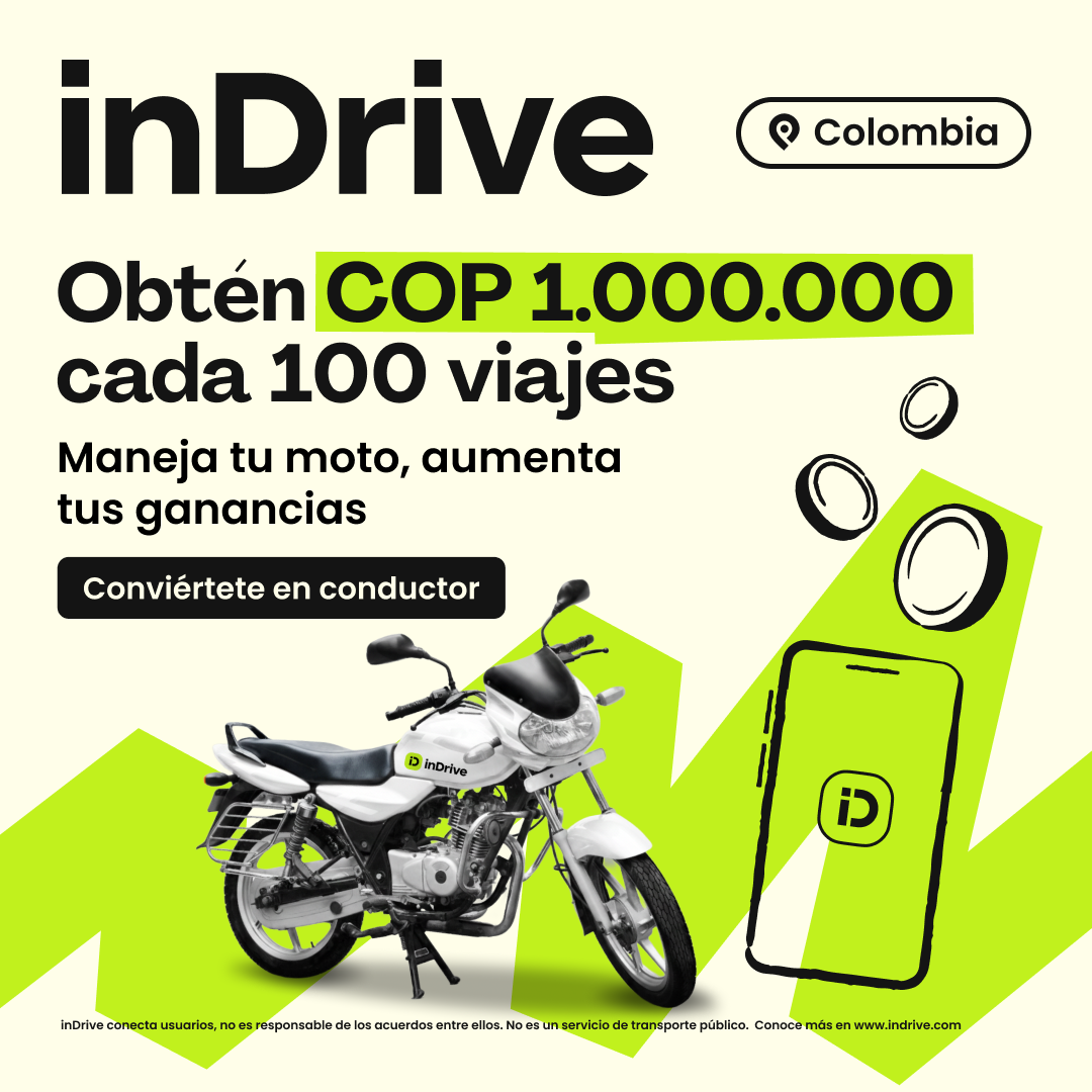 inDrive Facebook ad: Tú pones el precio del viaje