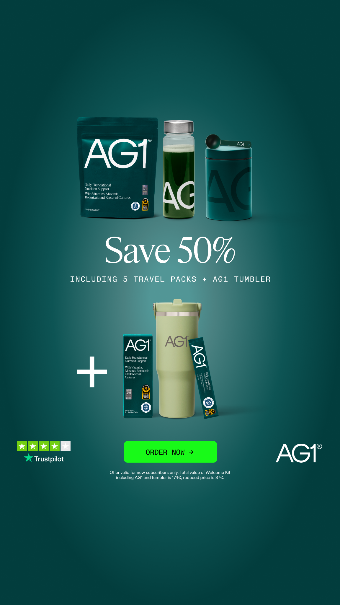 AG1 by Athletic Greens Facebook ad