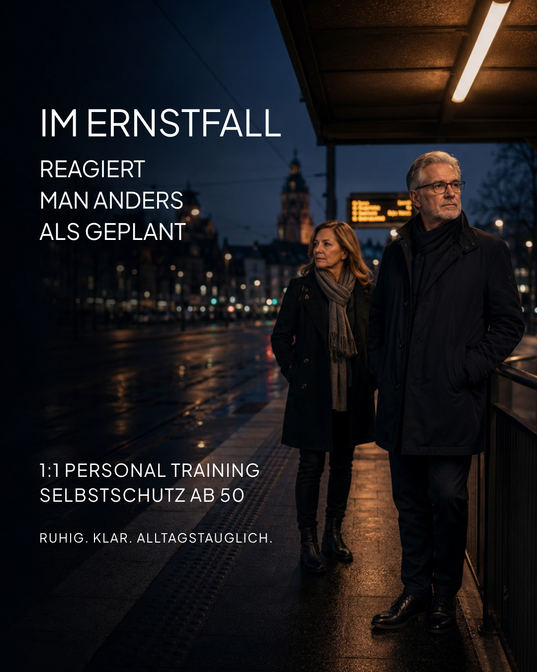 Markus Soeldner Facebook ad: 1:1 Selbstschutztraining ab 50