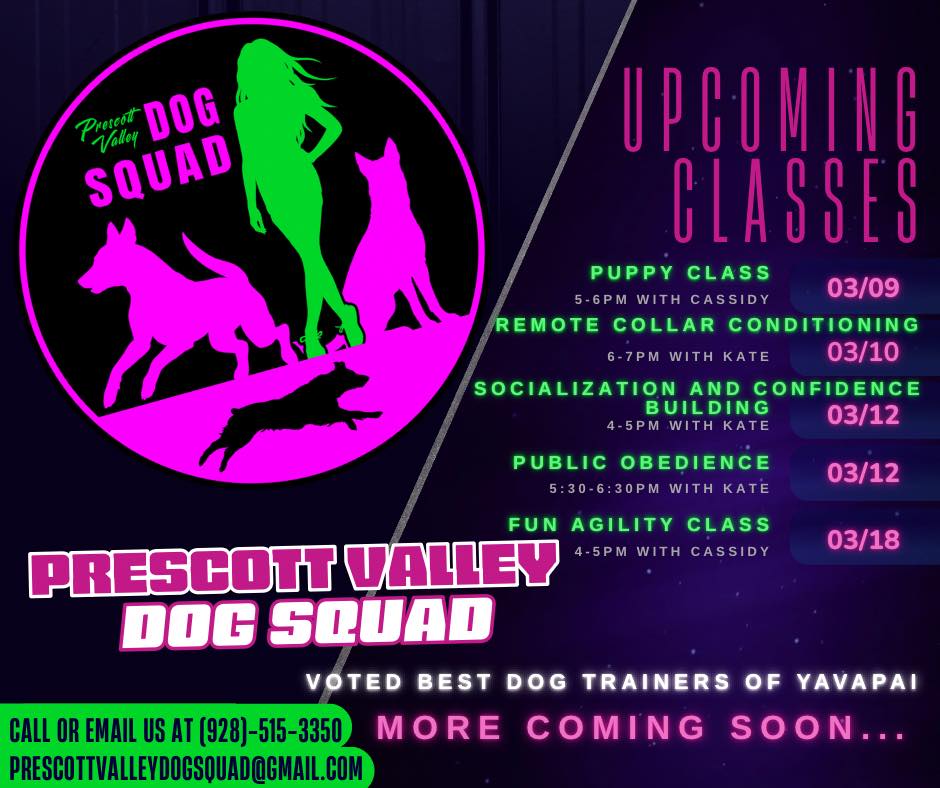 Prescott Valley Dog Squad Facebook ad