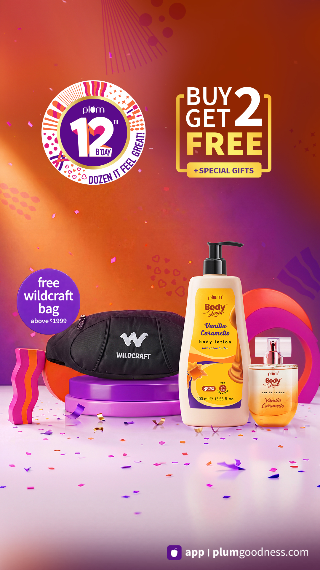 Plum BodyLovin' Facebook ad