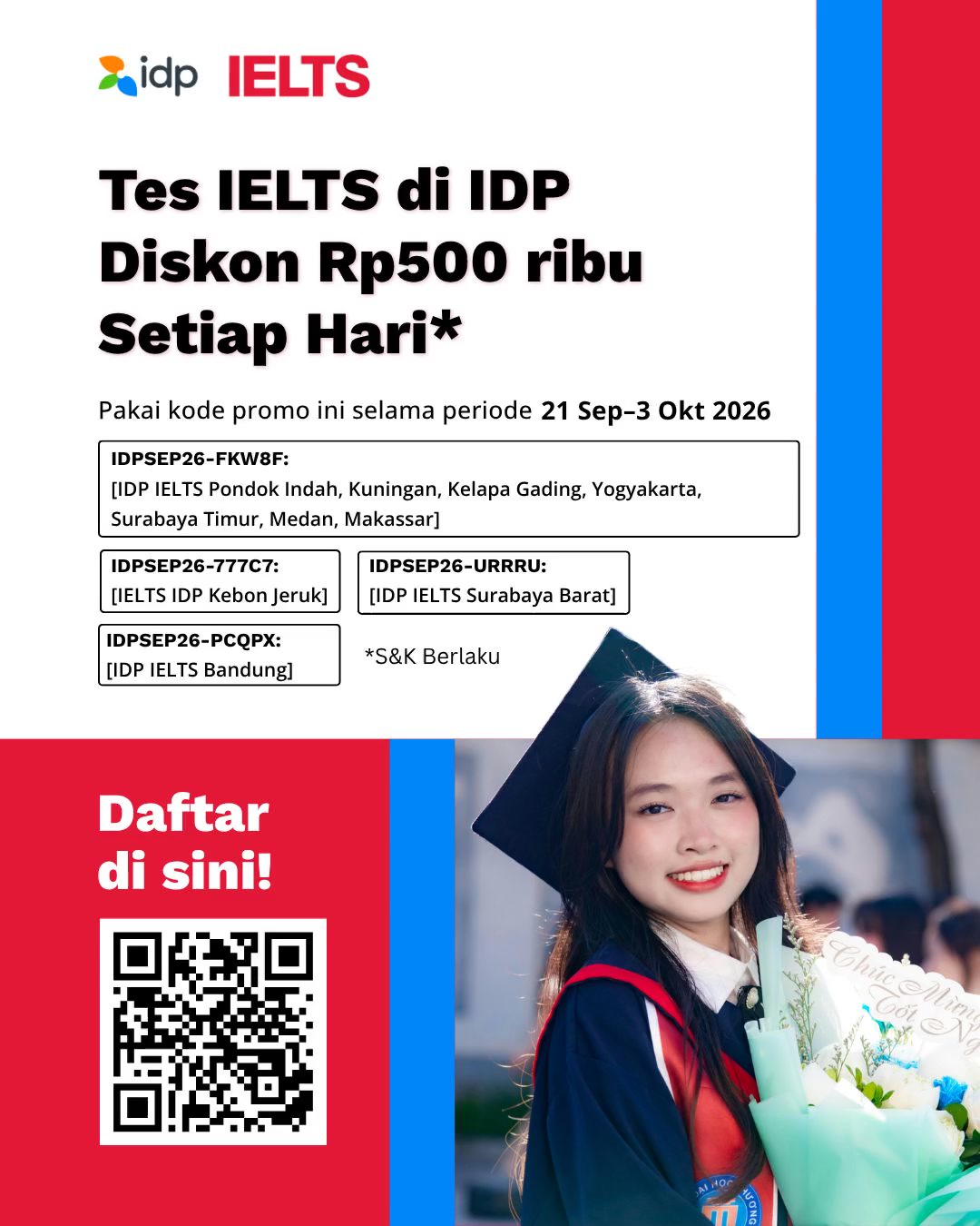 IELTS Essentials from IDP Facebook ad from Sep 22, 2026