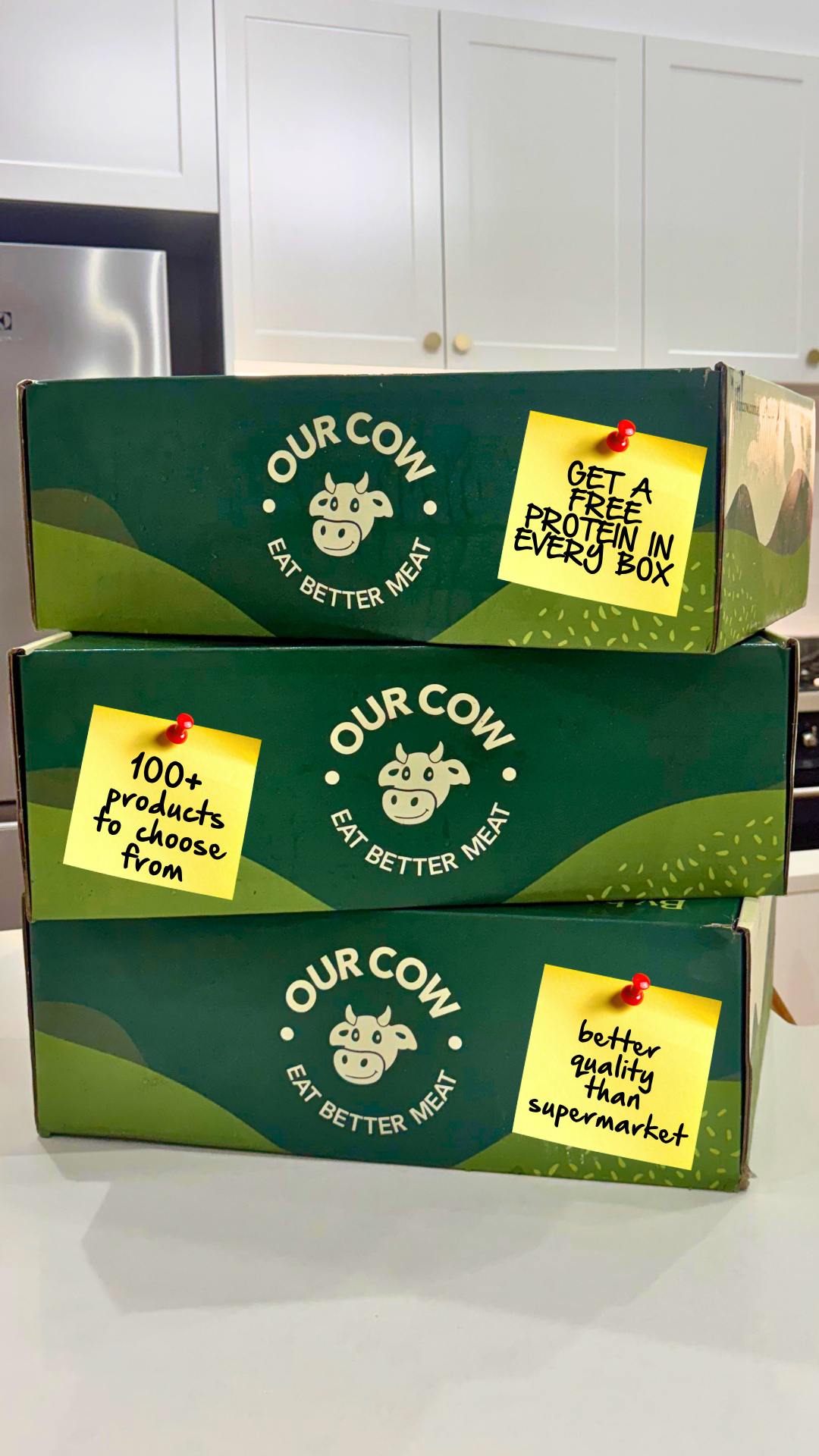 Our Cow Facebook ad