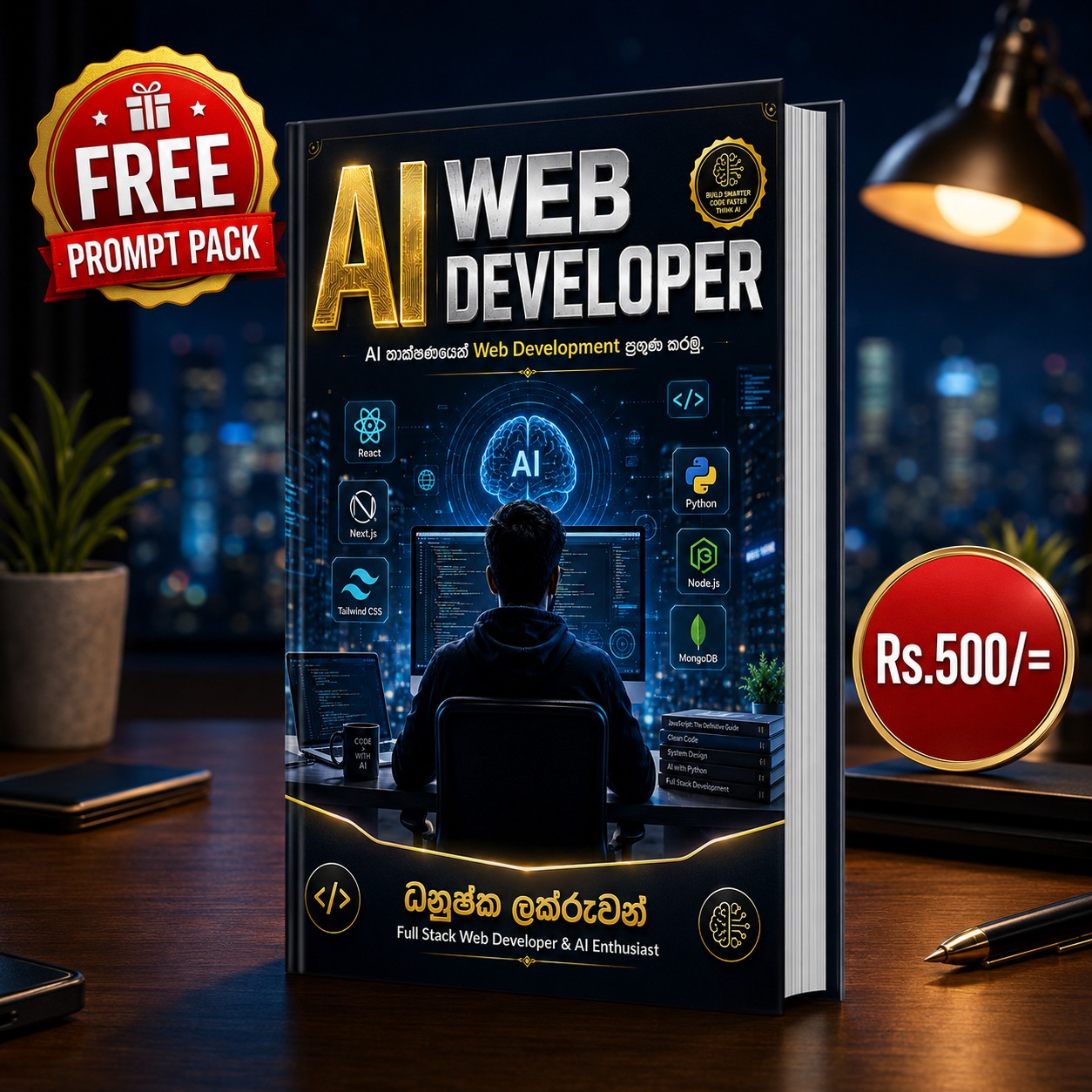 Dhanushka Lakruwan Academy Facebook ad: මාස ගණනක කෝඩිං මහන්සිය, තත්පර ගණනක AI මැජික්…