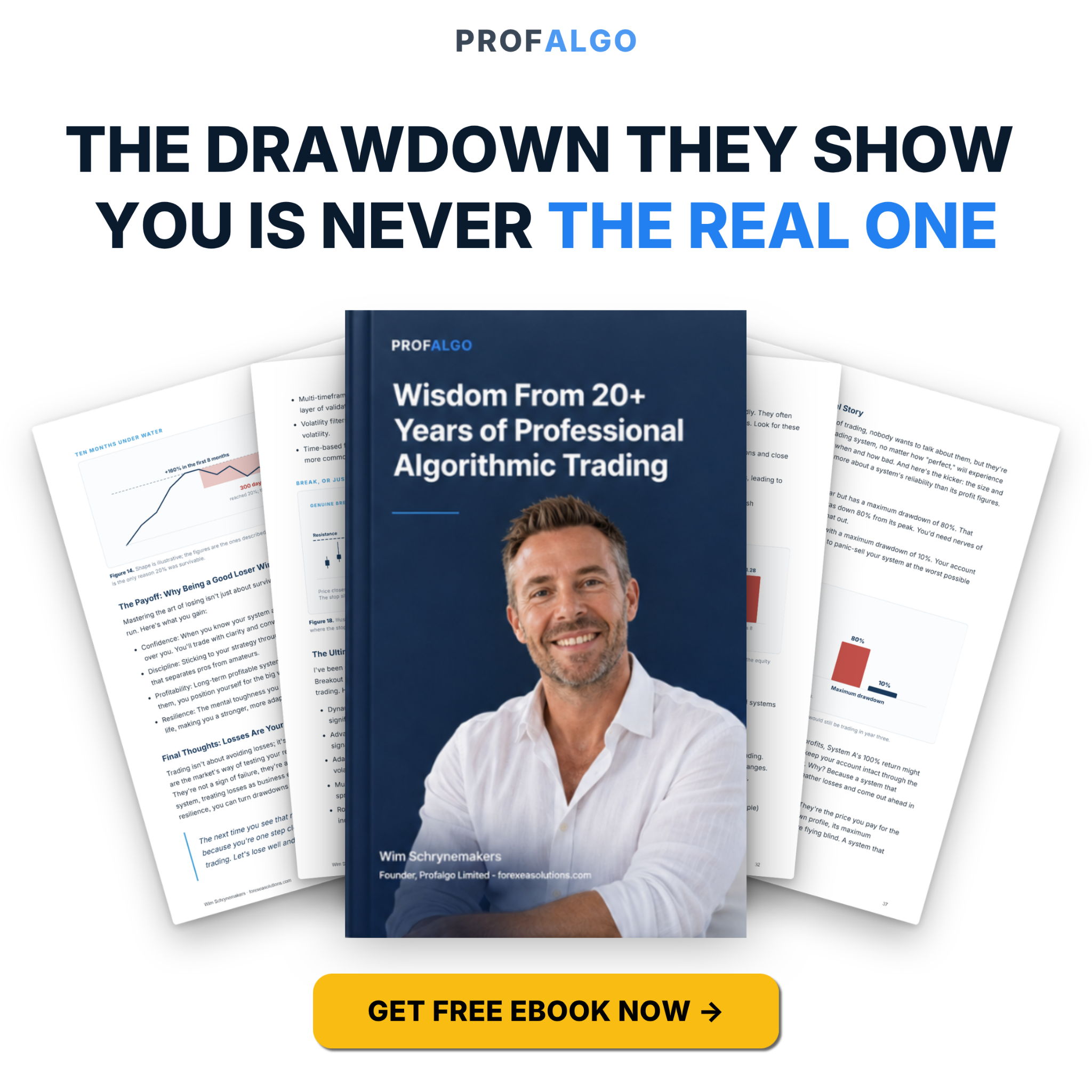 Profalgo Facebook ad: Claim Your Free Ebook Now