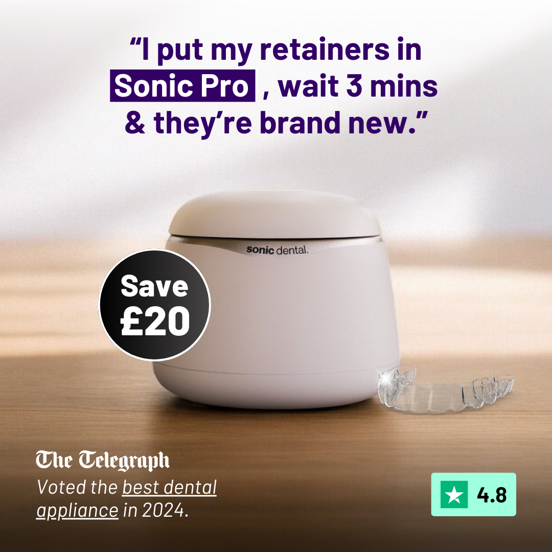 Sonic Dental Facebook ad: Cutting Edge Ultrasonic & UVC technology