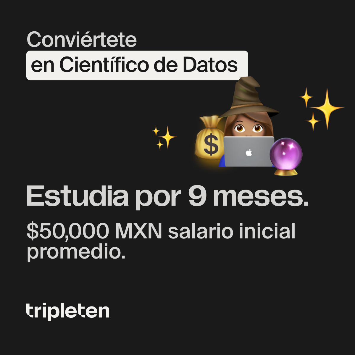 TripleTen Latam Tech Facebook ad: ¿Quieres transformar tu vida?