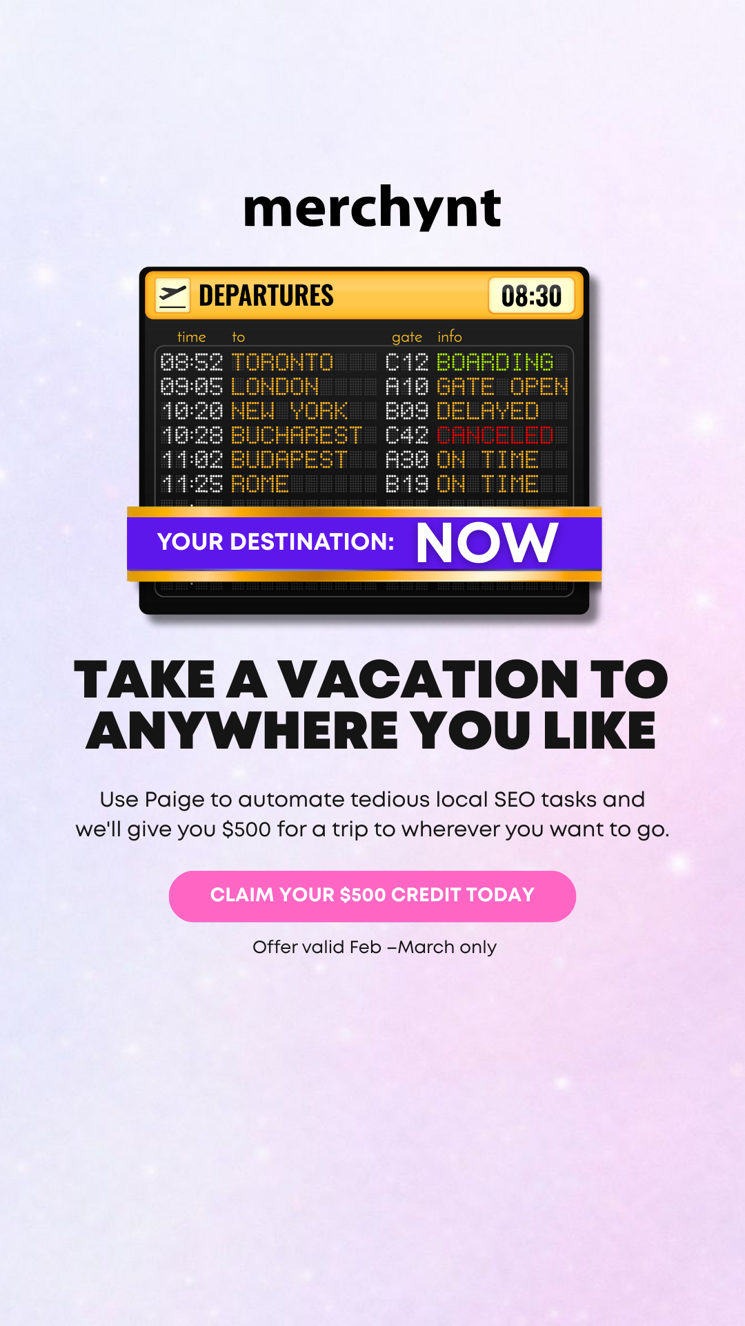 Merchynt Facebook ad