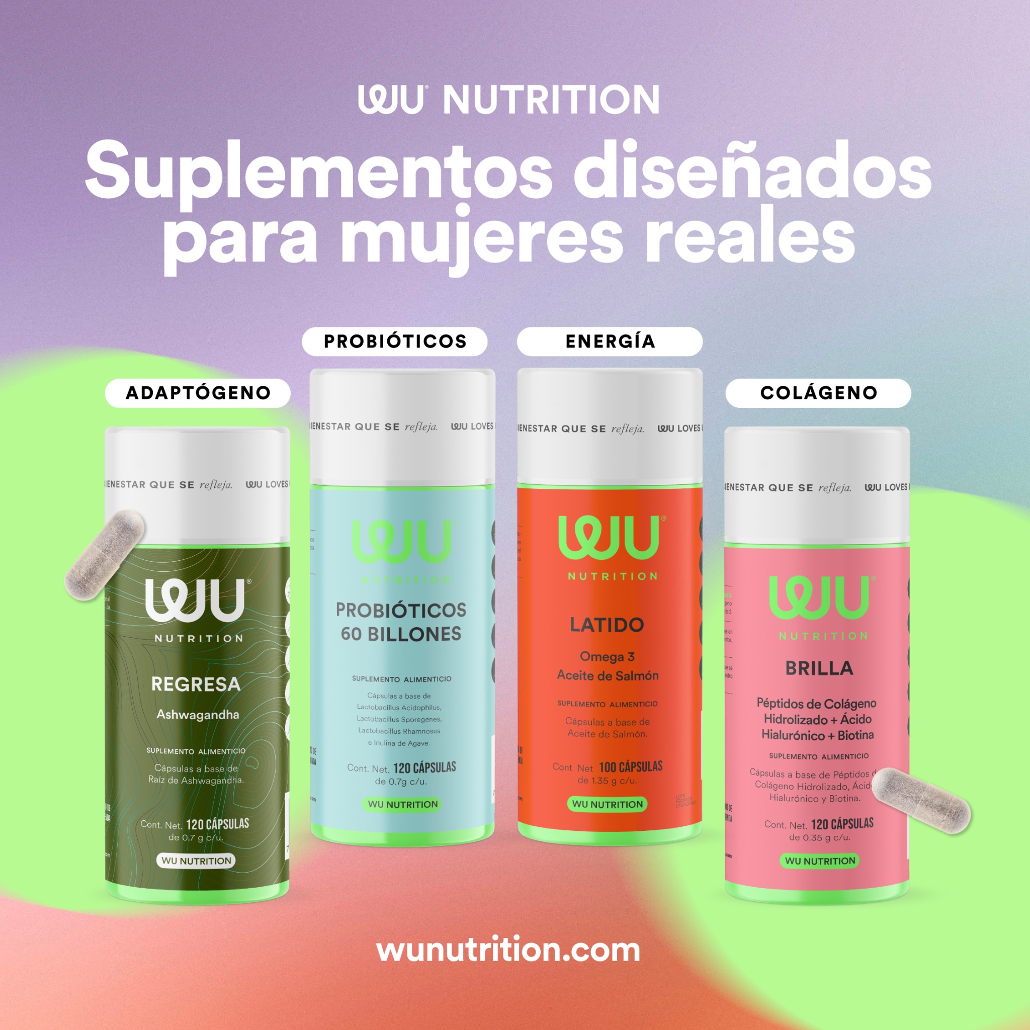 WU Nutrition Facebook ad