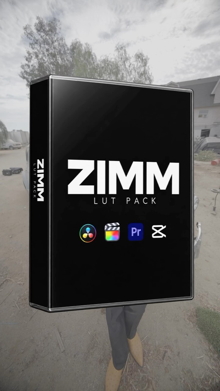 ZIMM Facebook ad: Give your footage the ZIMM look.