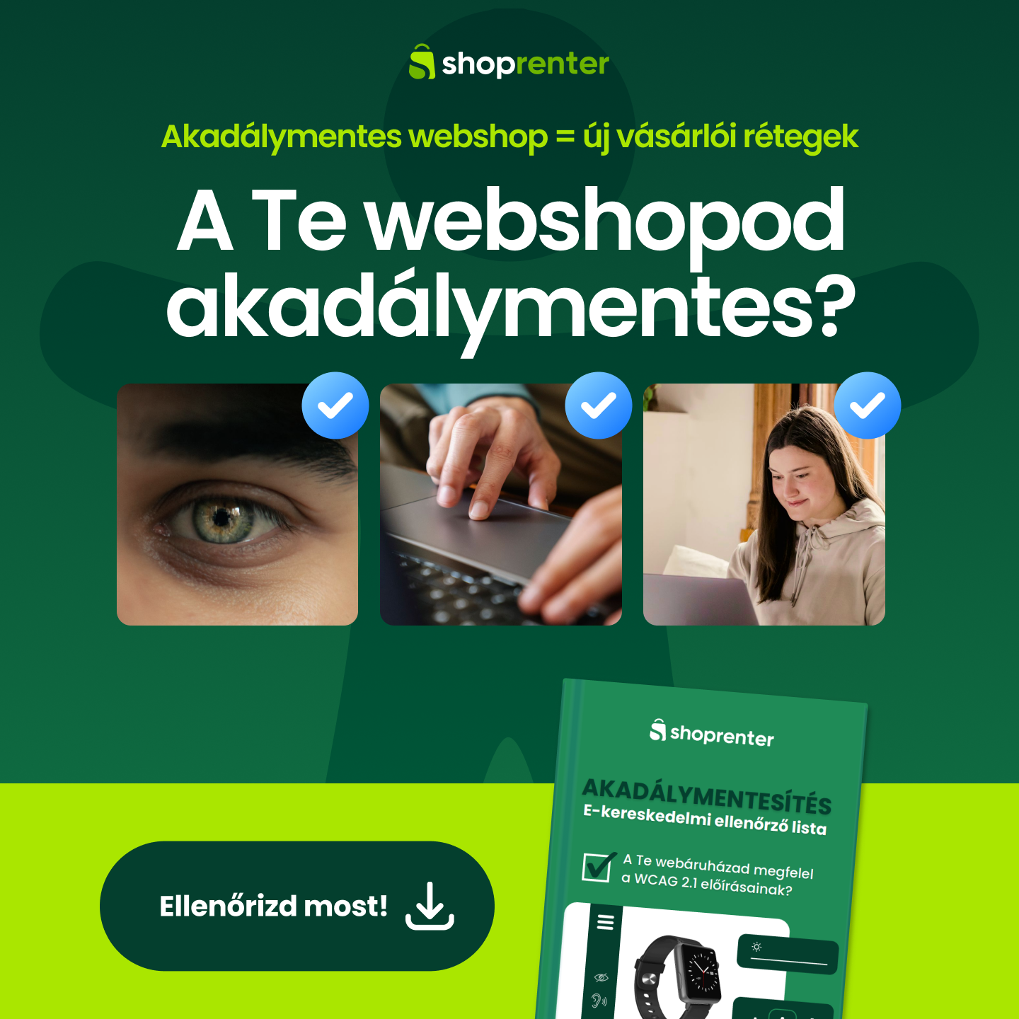 Shoprenter Facebook ad