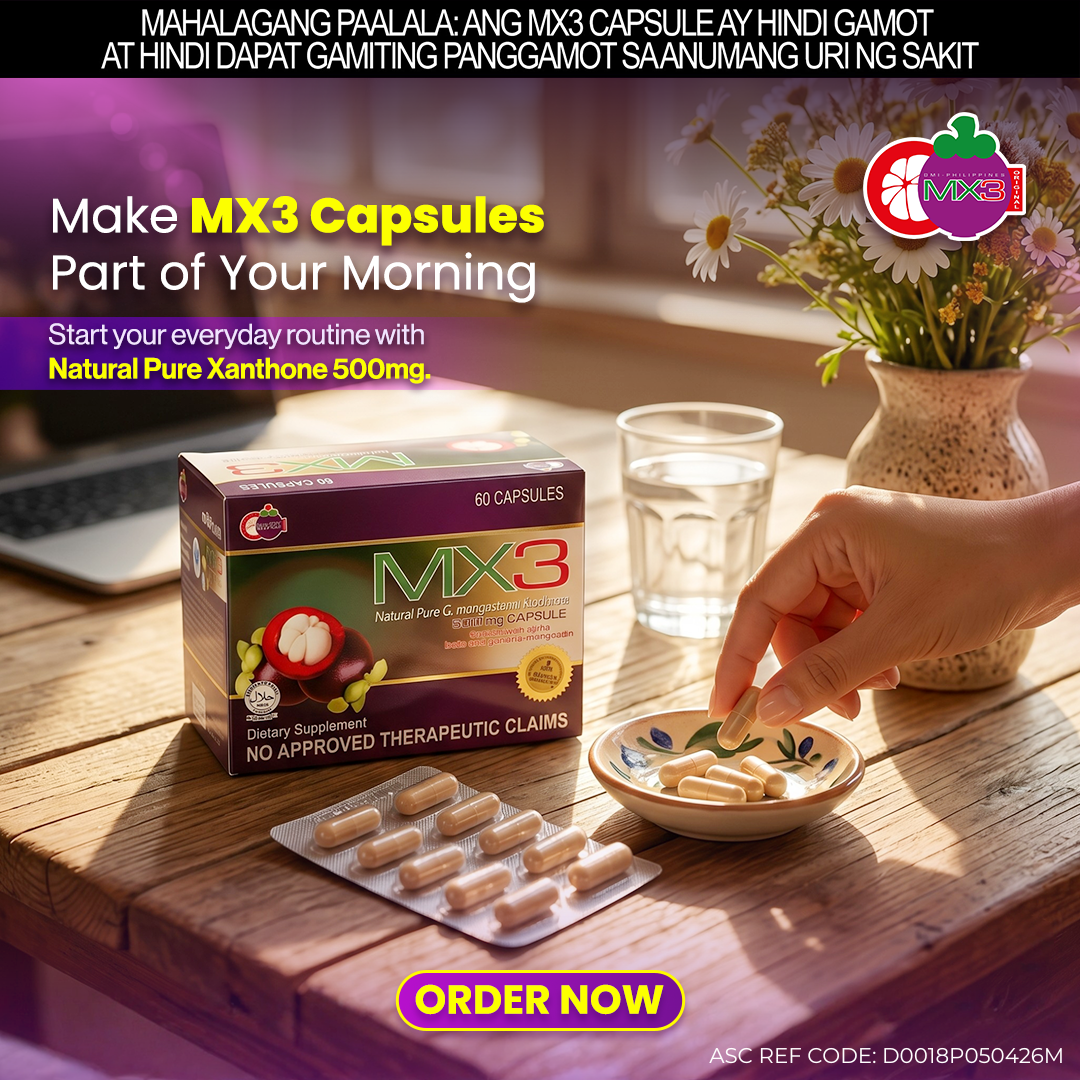 MX3 Natural Supplements Facebook ad