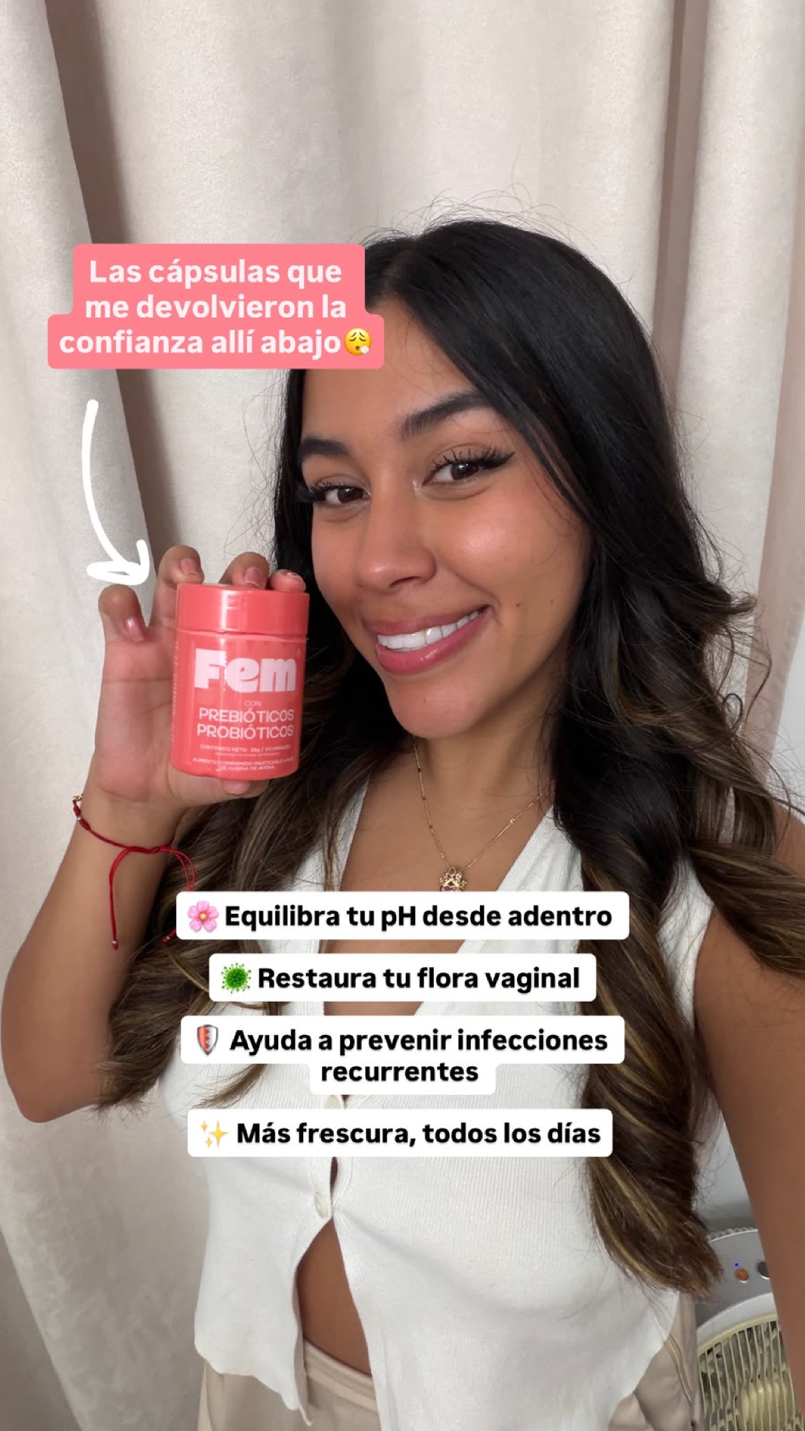 Fem Probiotics Facebook ad