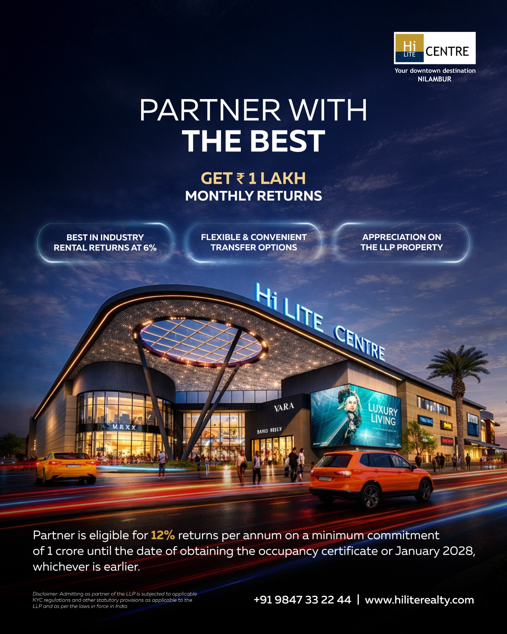 Hilite Realty Facebook ad: Build Up to ₹1 Lakh Monthly