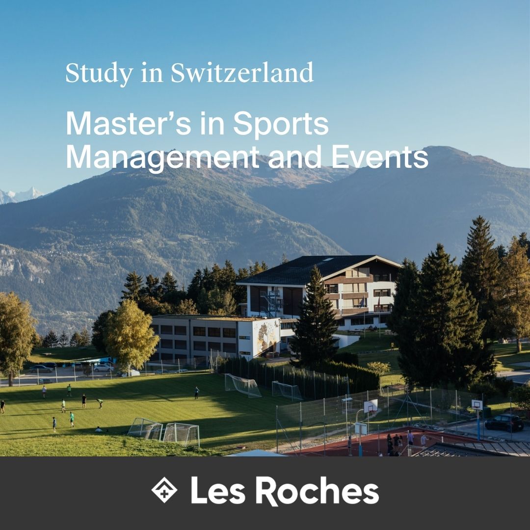 Les Roches Global Hospitality Education - Switzerland Facebook ad: Your Master's degree shouldn't just teach you about the…