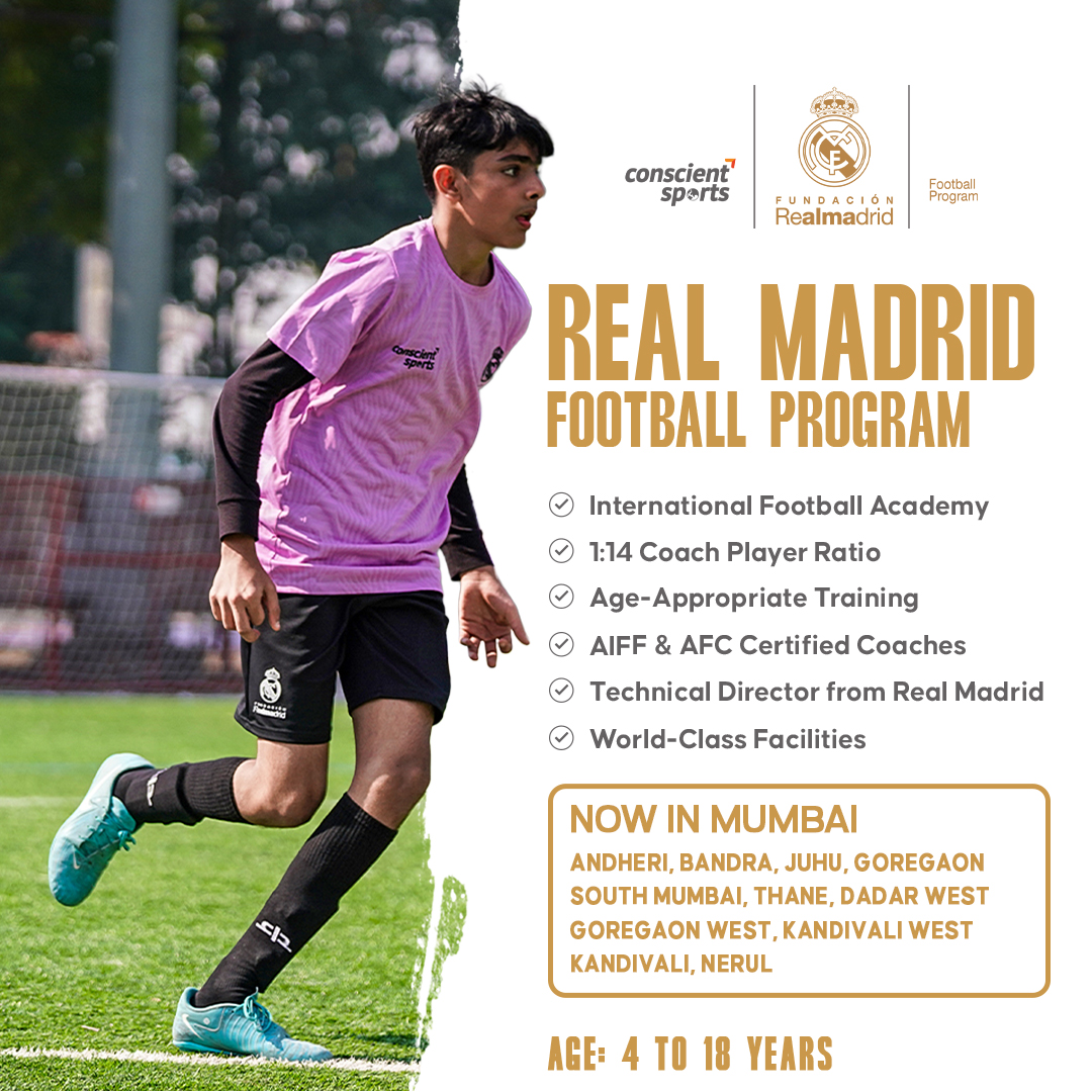 RMF India - Partner Conscient Sports Facebook ad