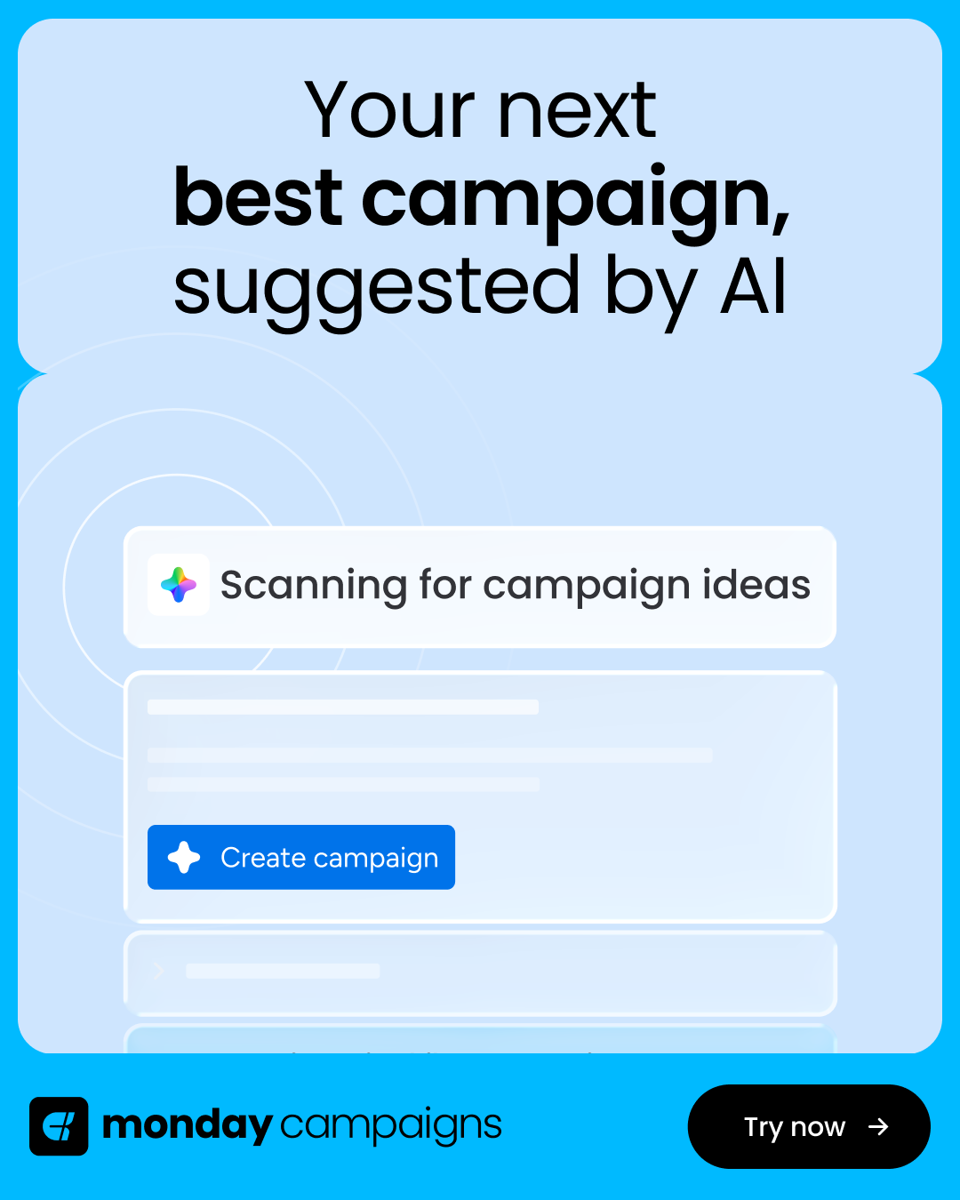 monday CRM Facebook ad