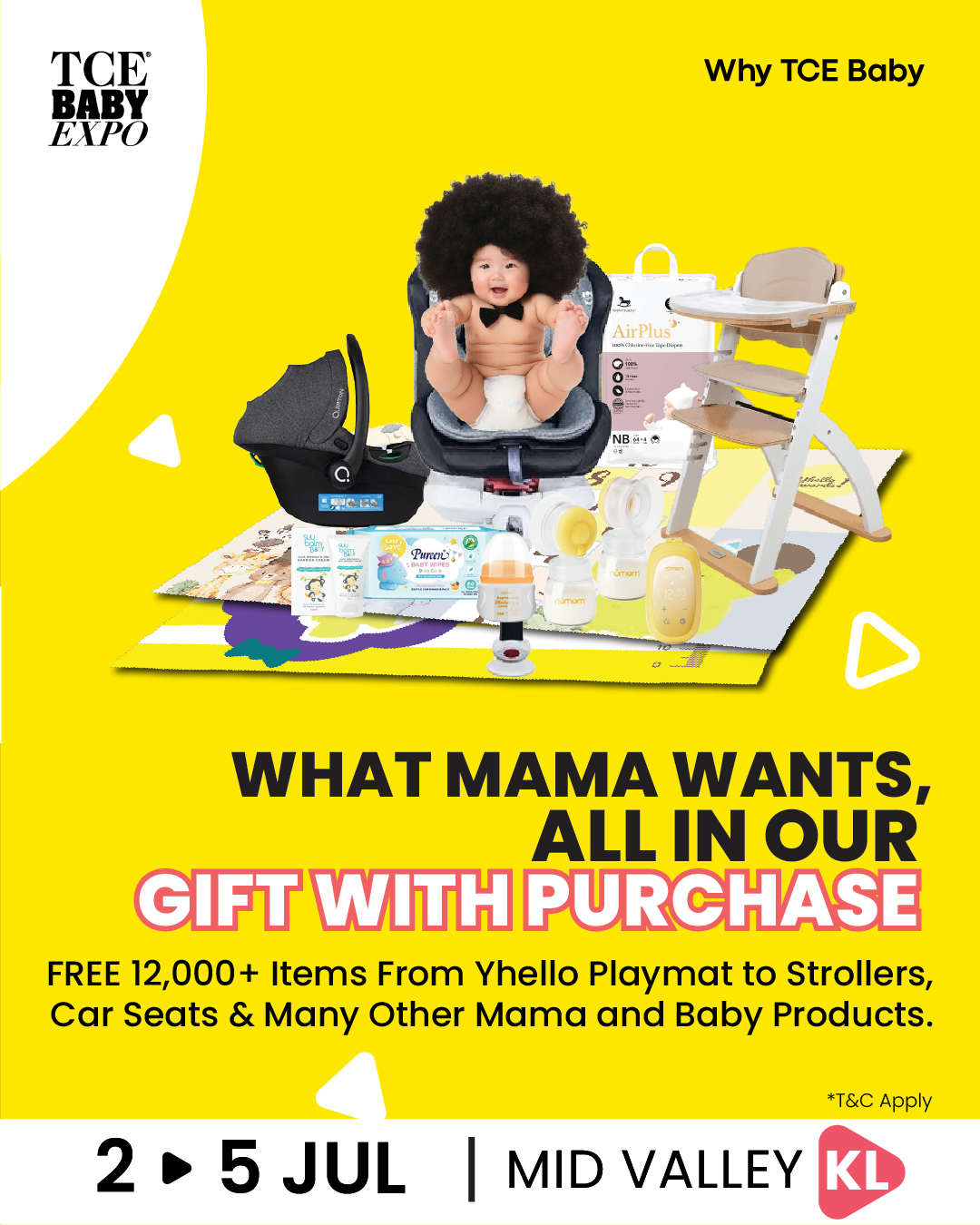TCE Baby Expo Facebook ad