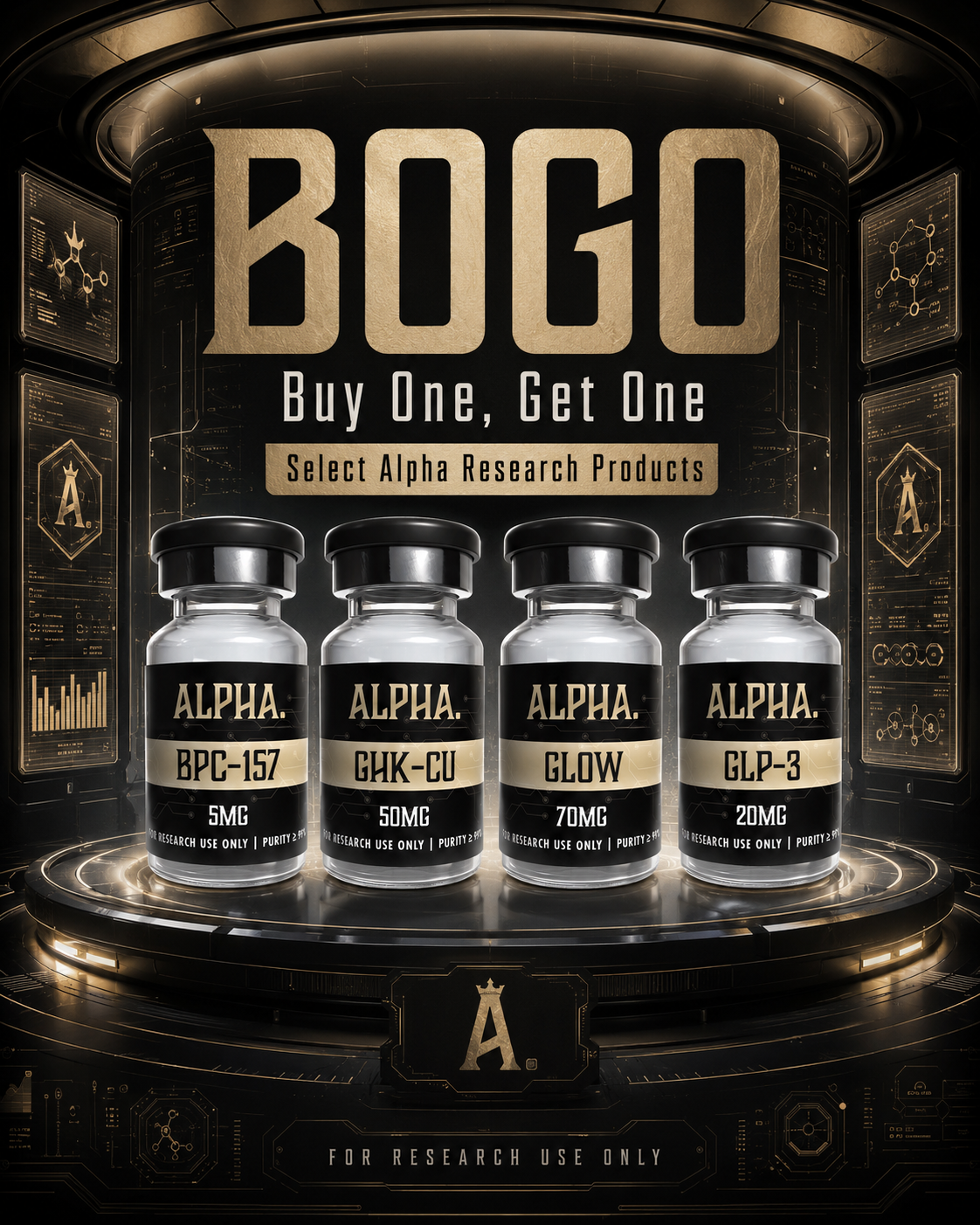 Alpha Pro Research Facebook ad