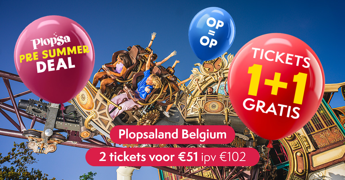 Plopsaland Belgium Facebook ad from Feb 17, 2026