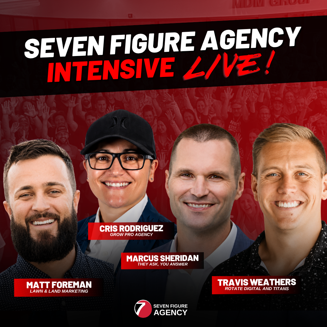 Seven Figure Agency Facebook ad