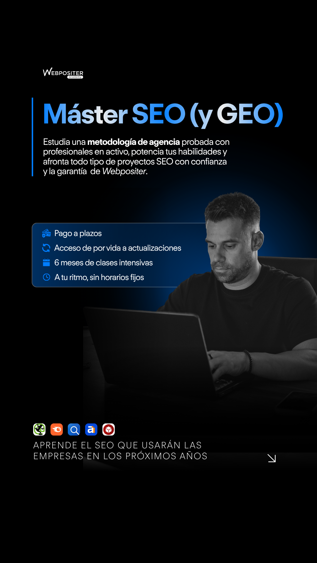 Webpositer Academy Facebook ad