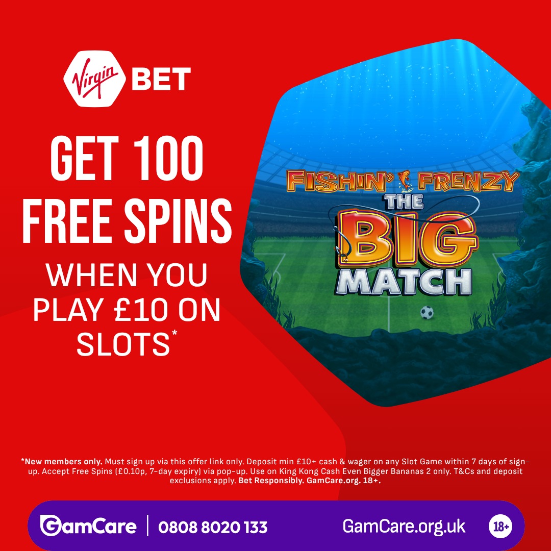 Virgin Bet Facebook ad