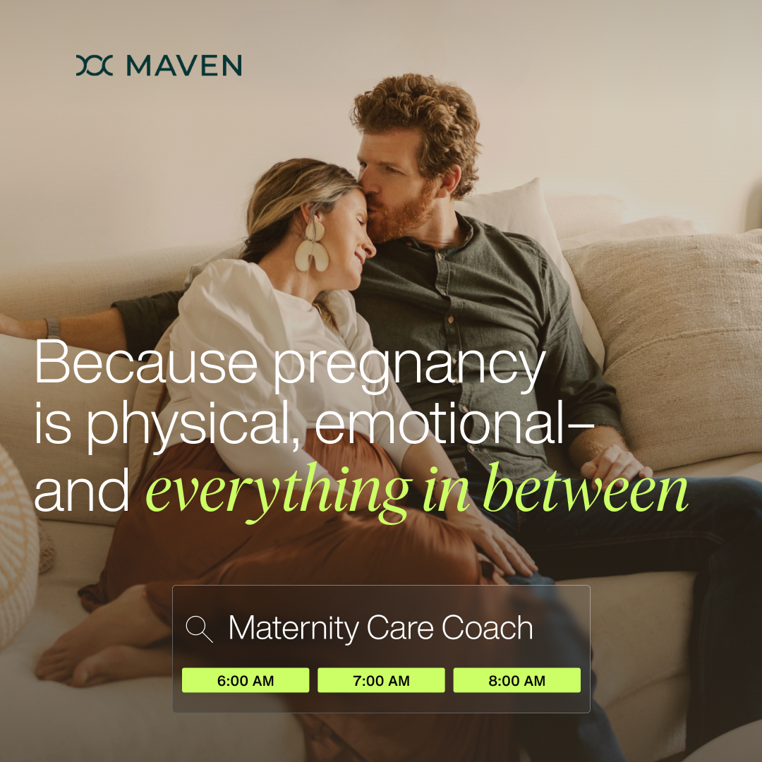 Maven Clinic Facebook ad