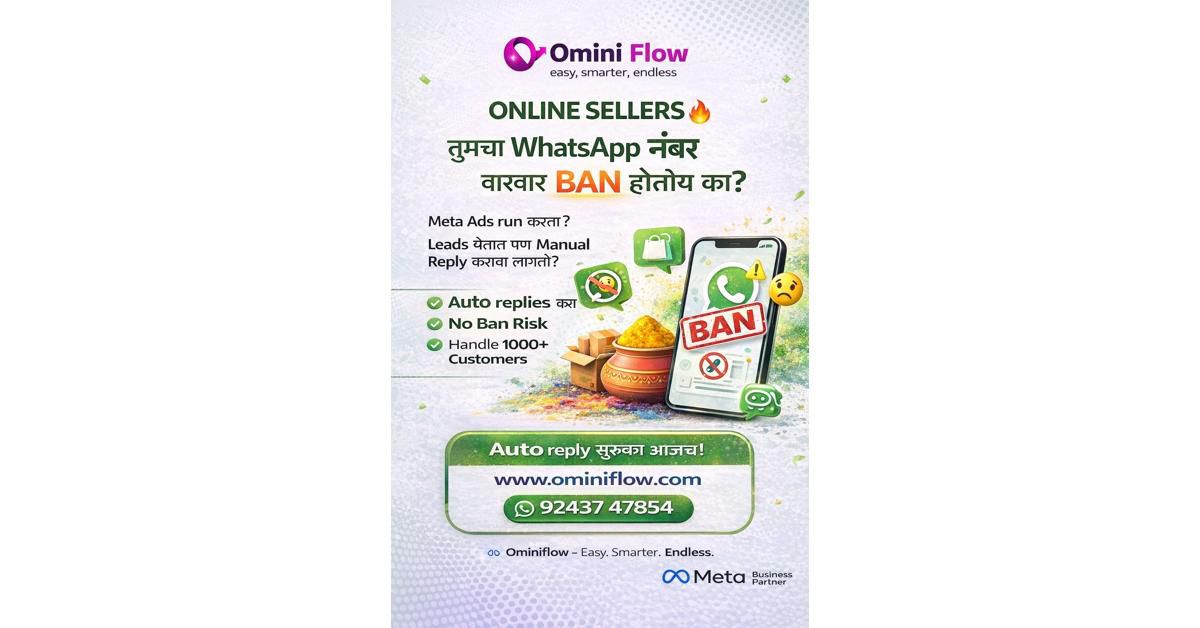 Ominiflow Facebook ad from Mar 9, 2026