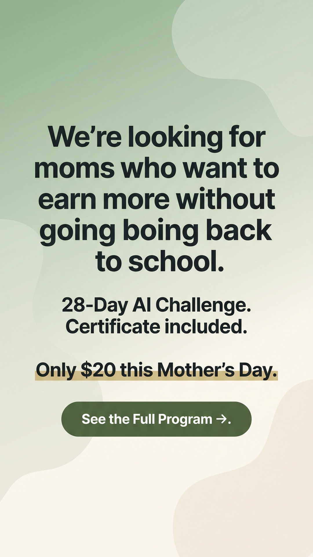 AI Made Simple Facebook ad