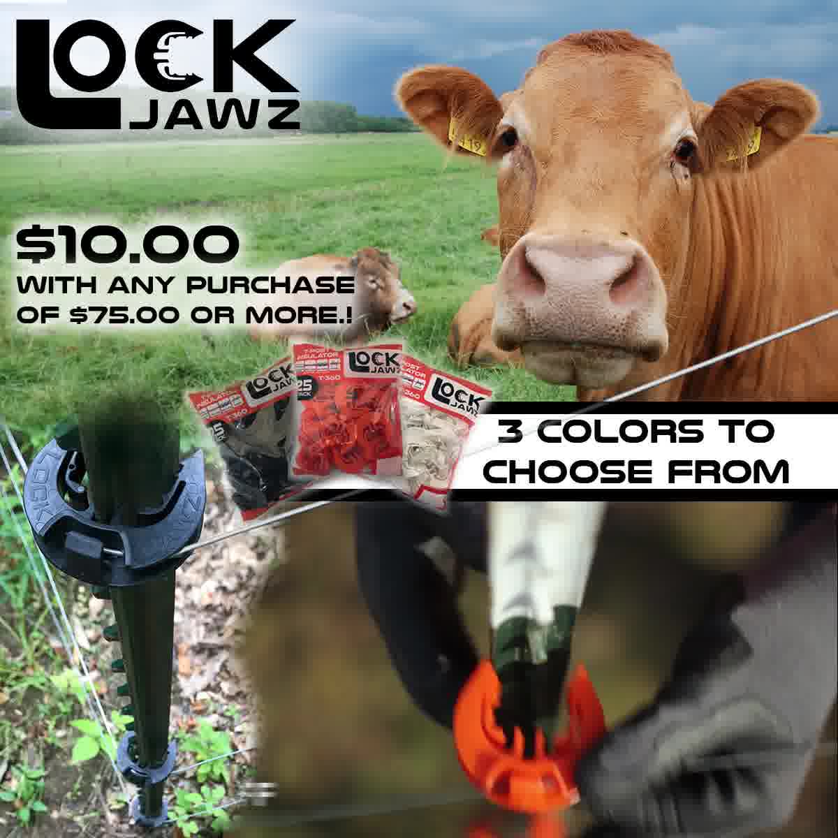 LockJawz Facebook ad: The Future of Electric Fencing Solutions is Here!