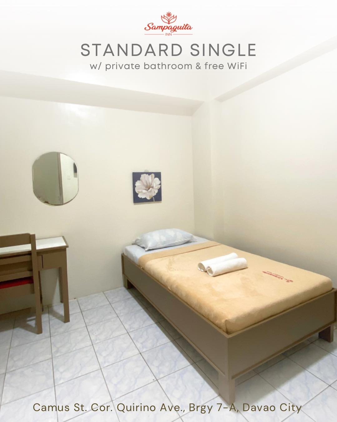Sampaguita Inn Davao - Quirino Facebook ad: In Davao for a quick business trip?