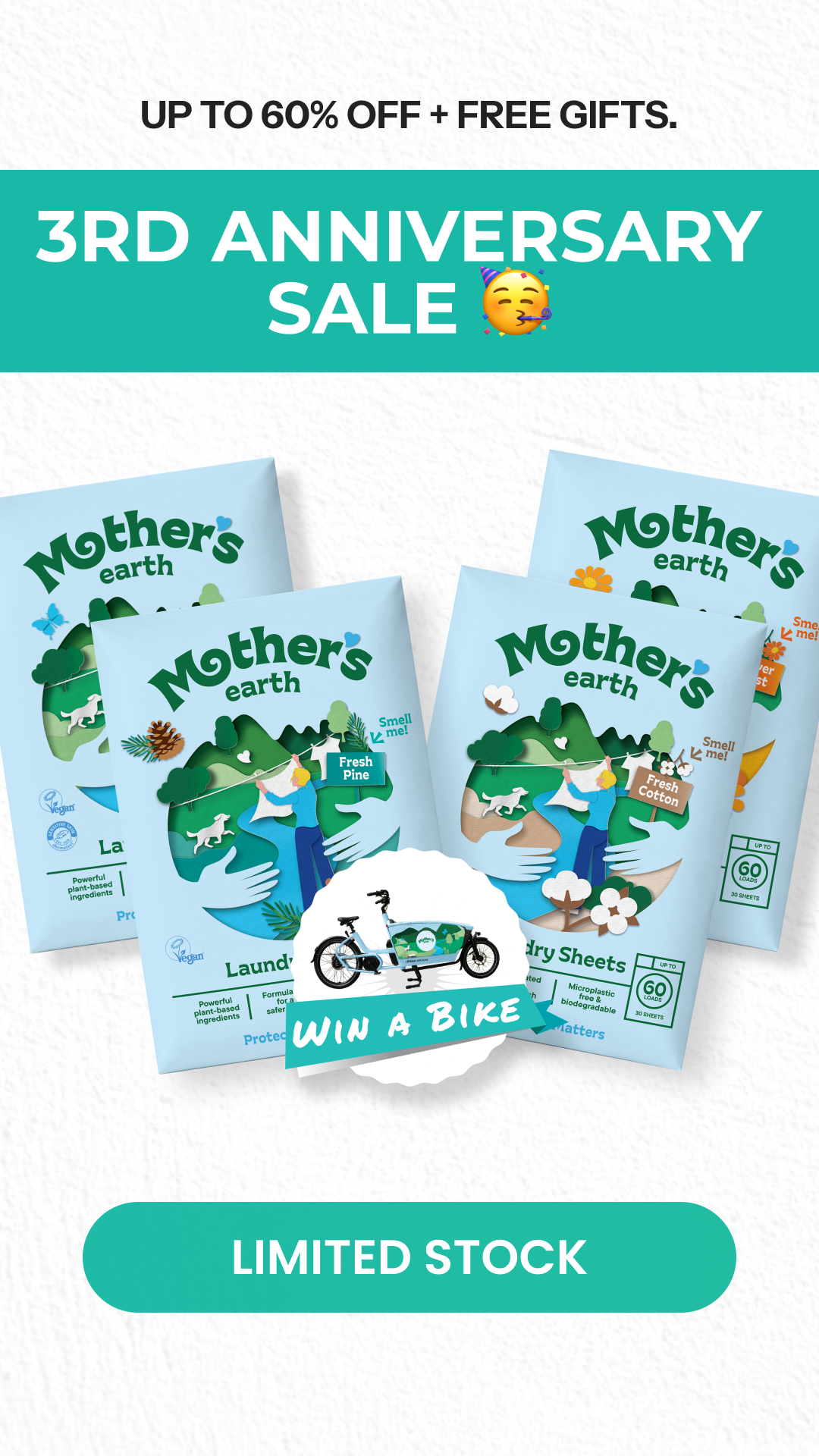 Mothers Earth Facebook ad