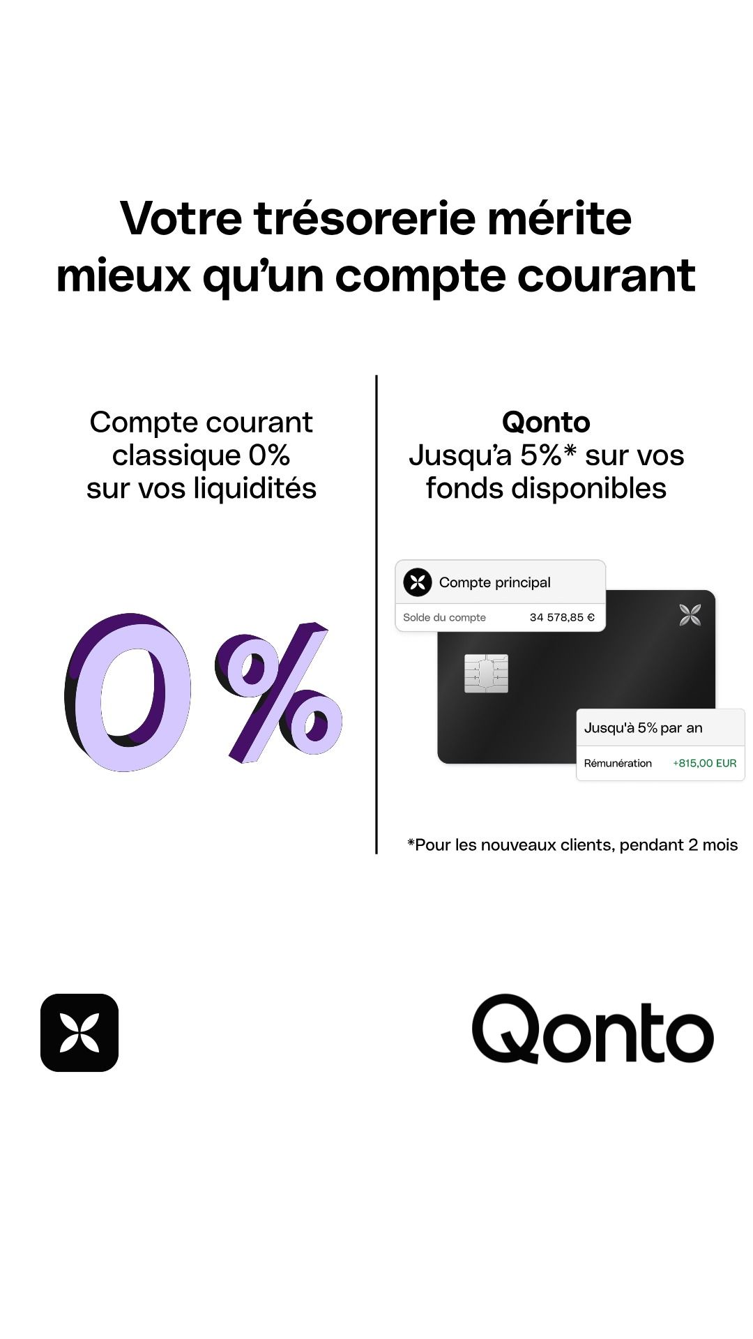 Qonto Facebook ad