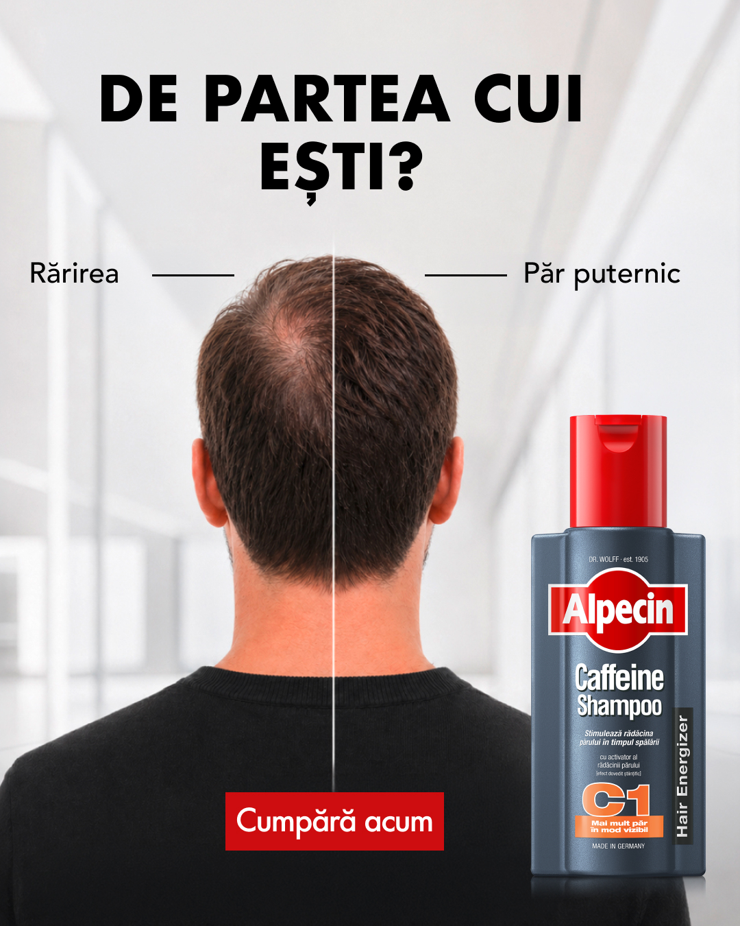 Alpecin Facebook ad