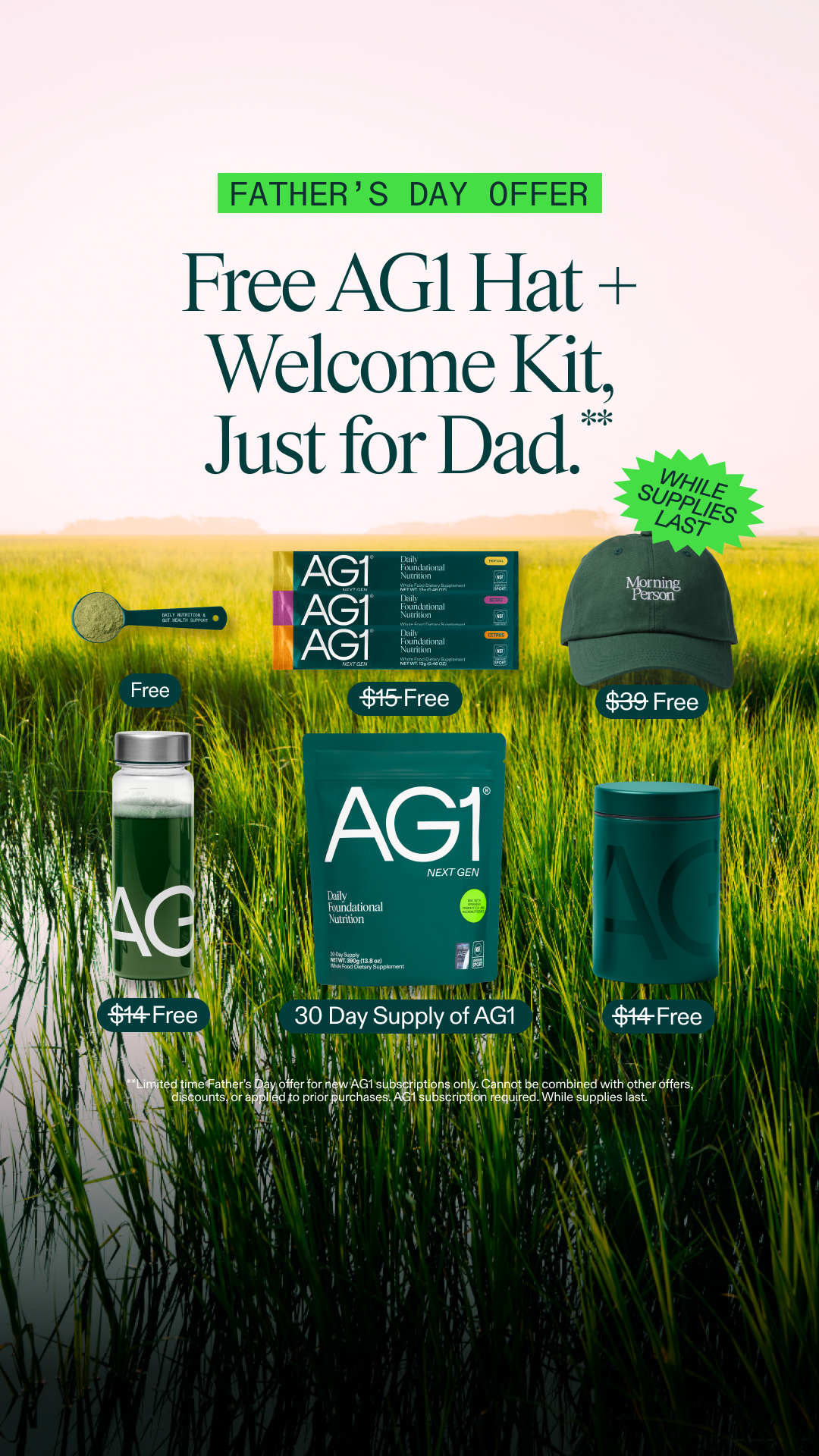 AG1 by Athletic Greens Facebook ad