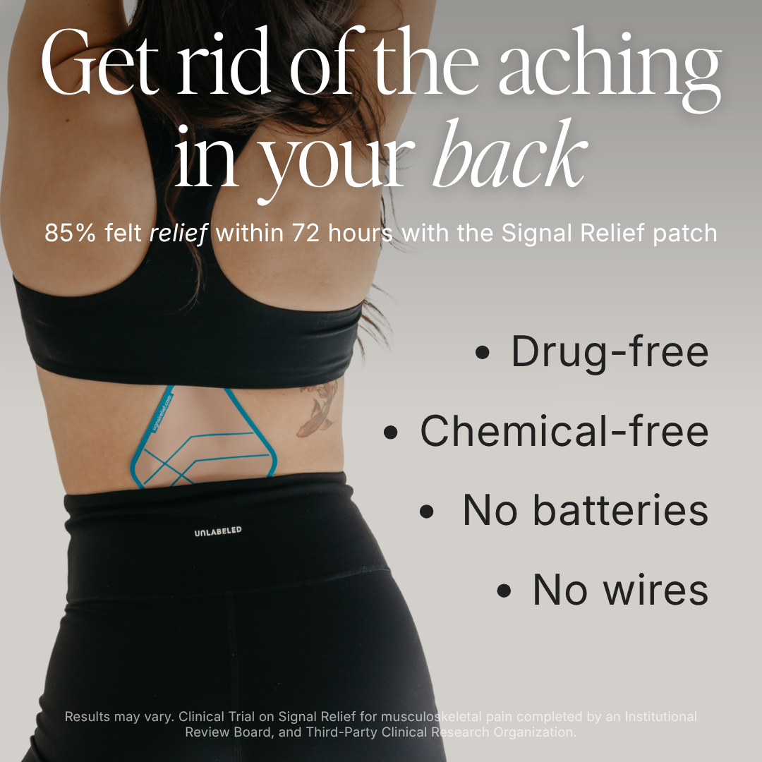 Signal Relief Facebook ad