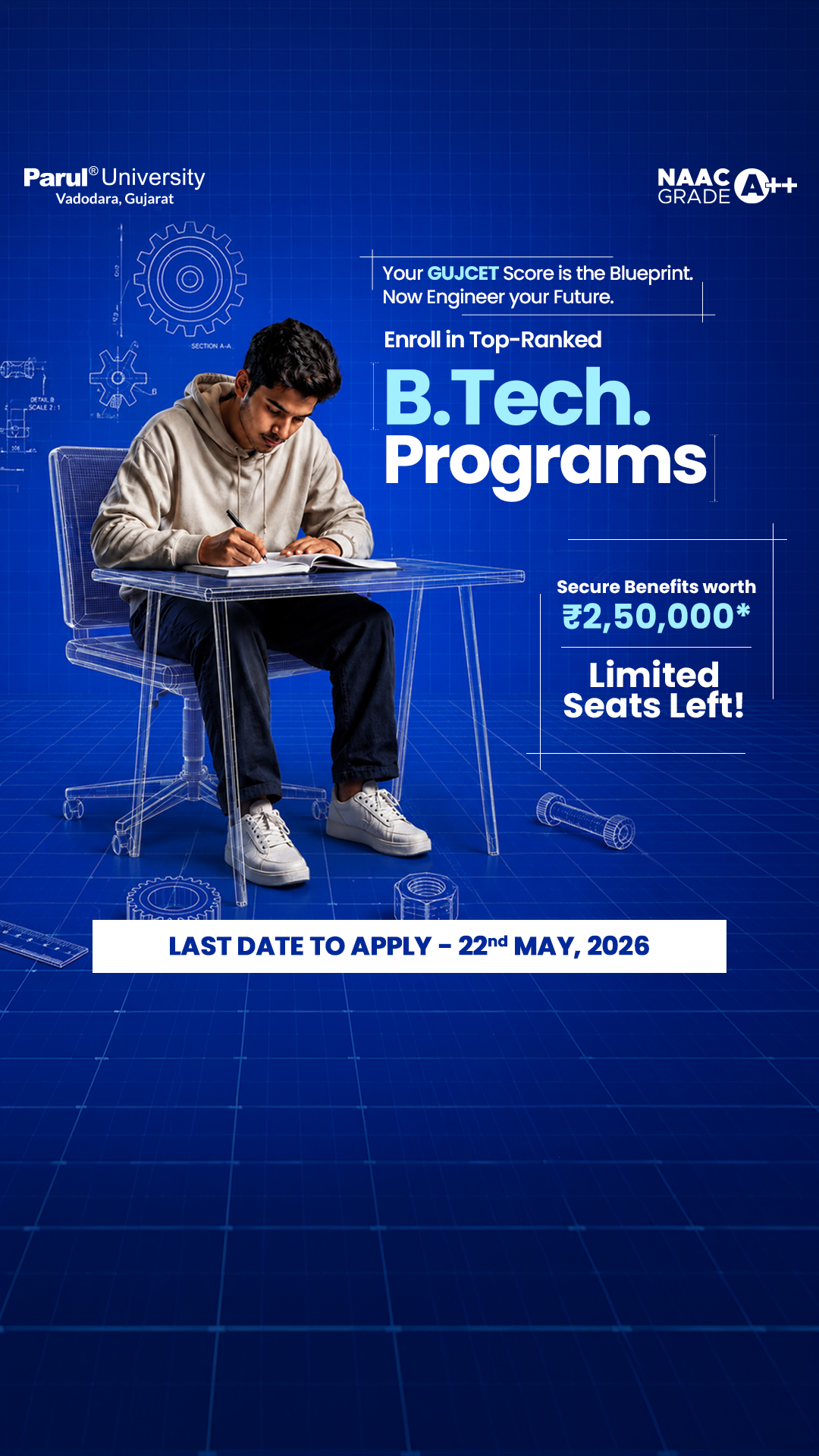 Faculty of Engineering & Technology - Parul University Facebook ad