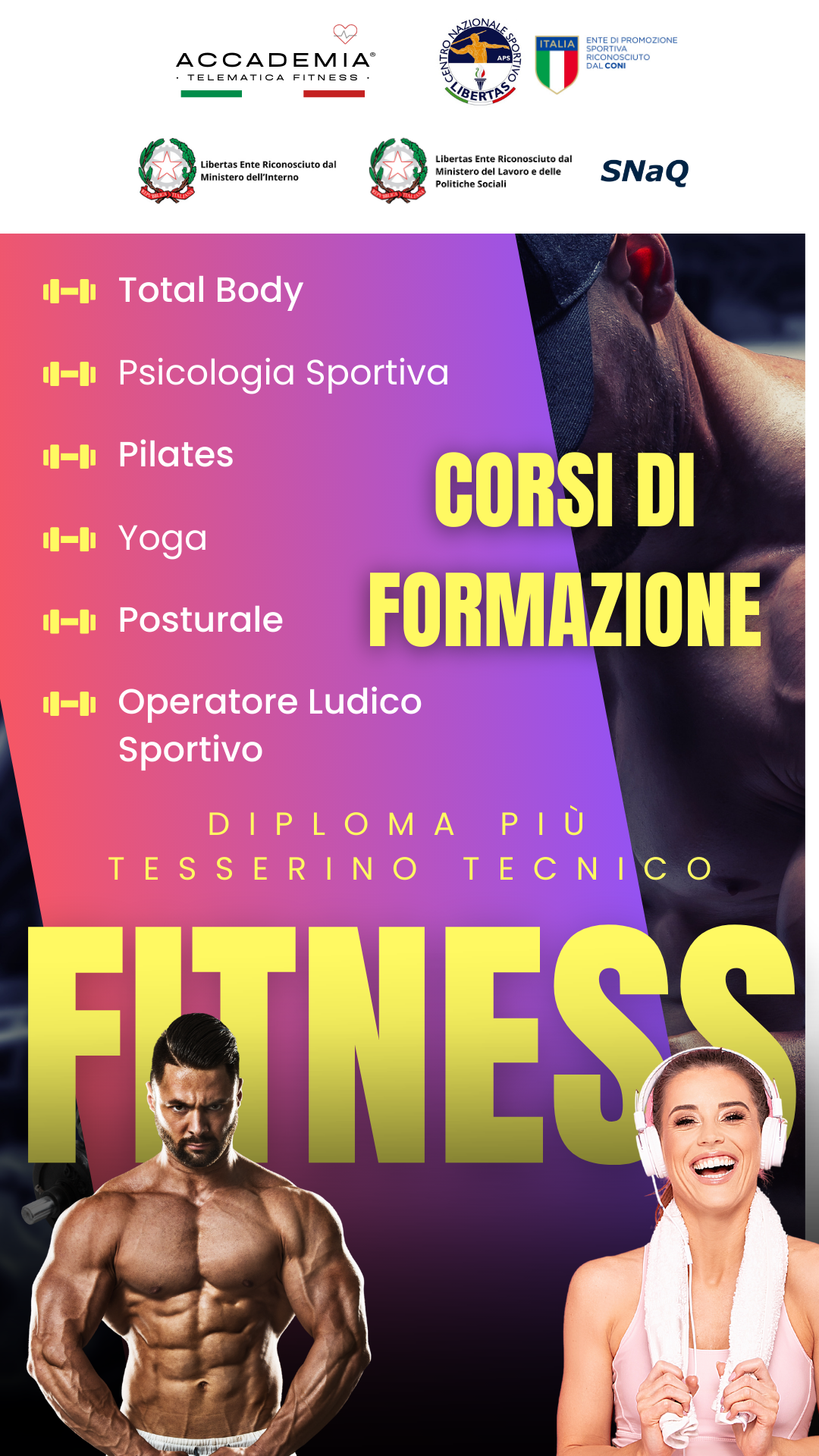 Accademia Telematica Fitness Facebook ad