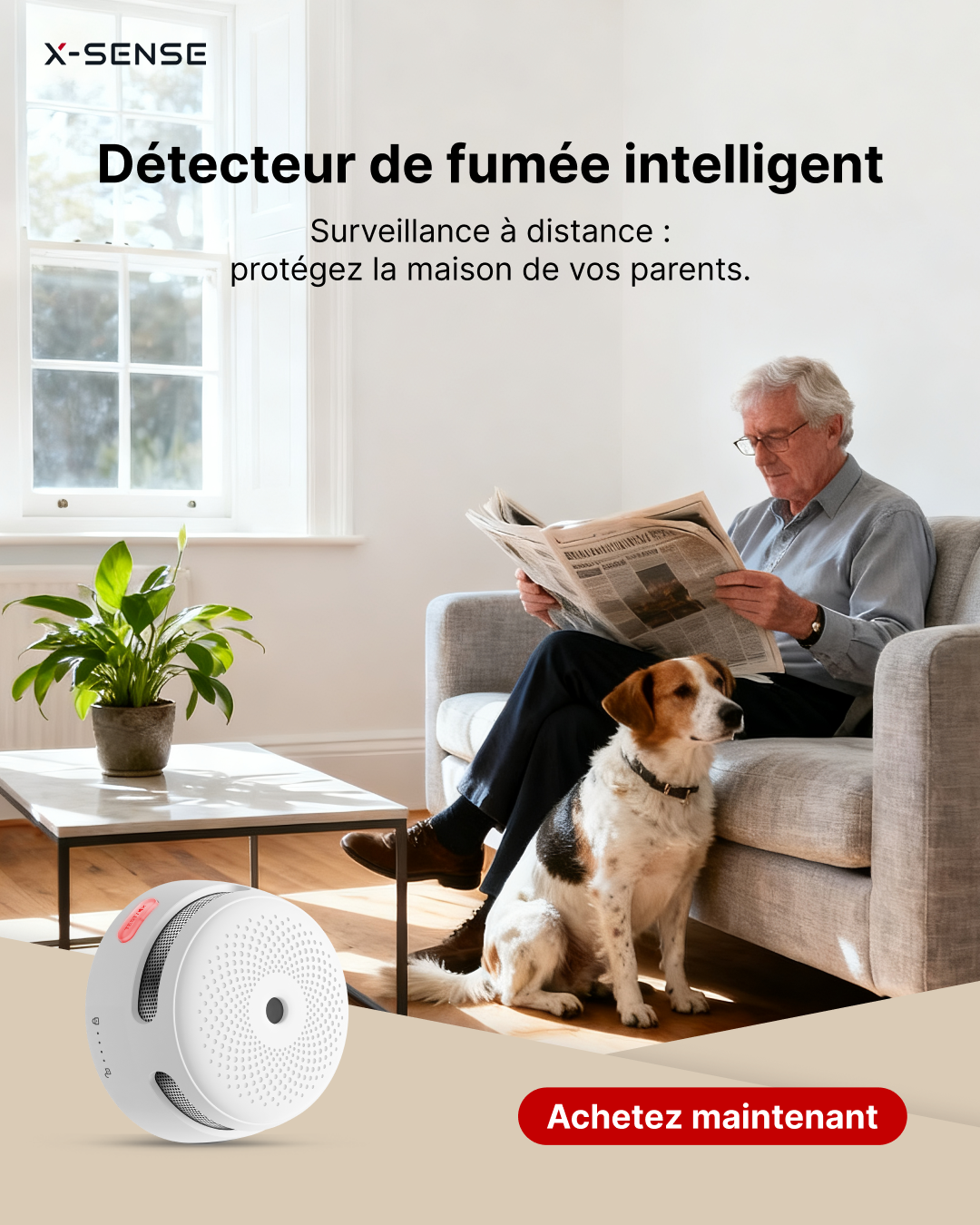 X-Sense FR Facebook ad