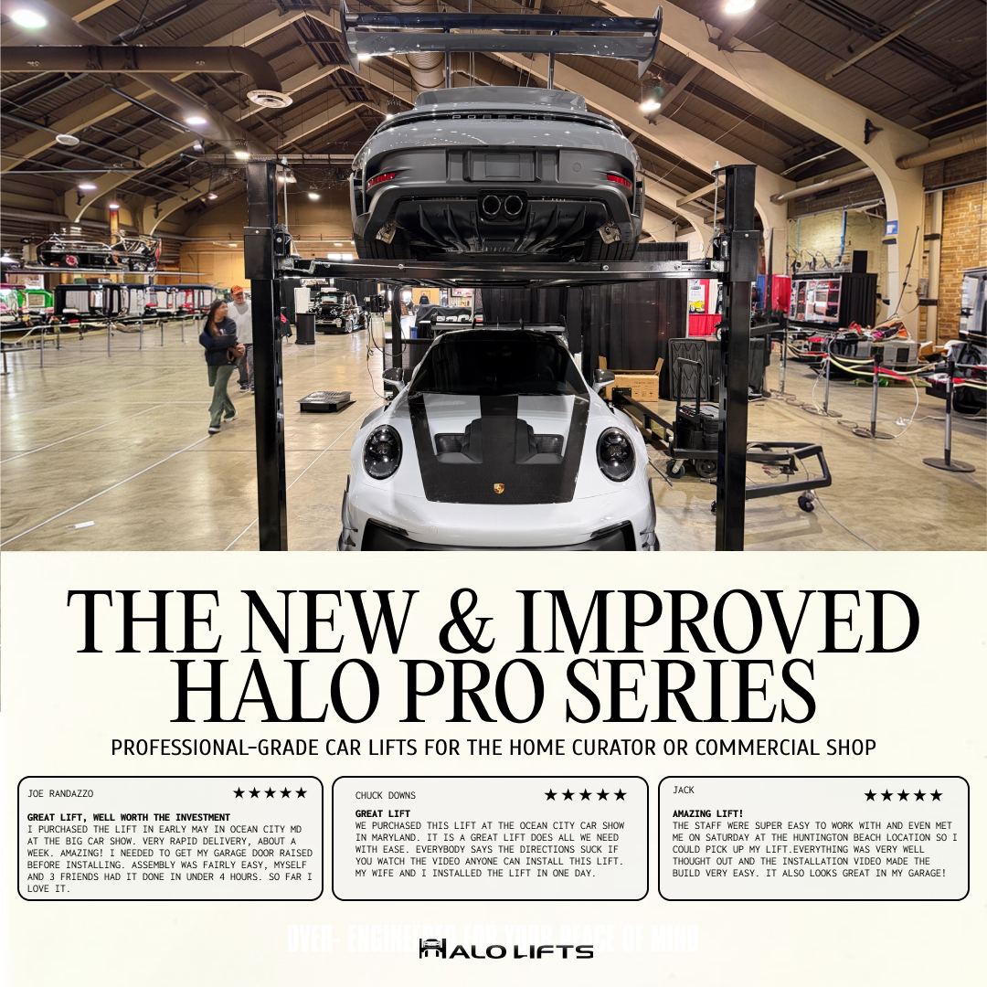 Halo Car Lifts Facebook ad